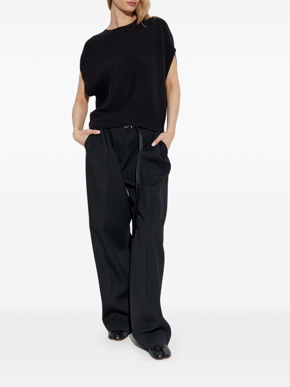 Emporio Armani seamless knitted top Emporio Armani