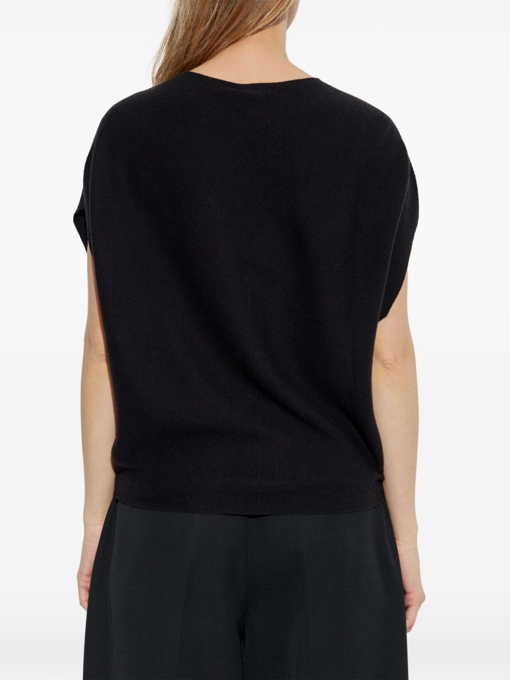 Emporio Armani seamless knitted top Emporio Armani