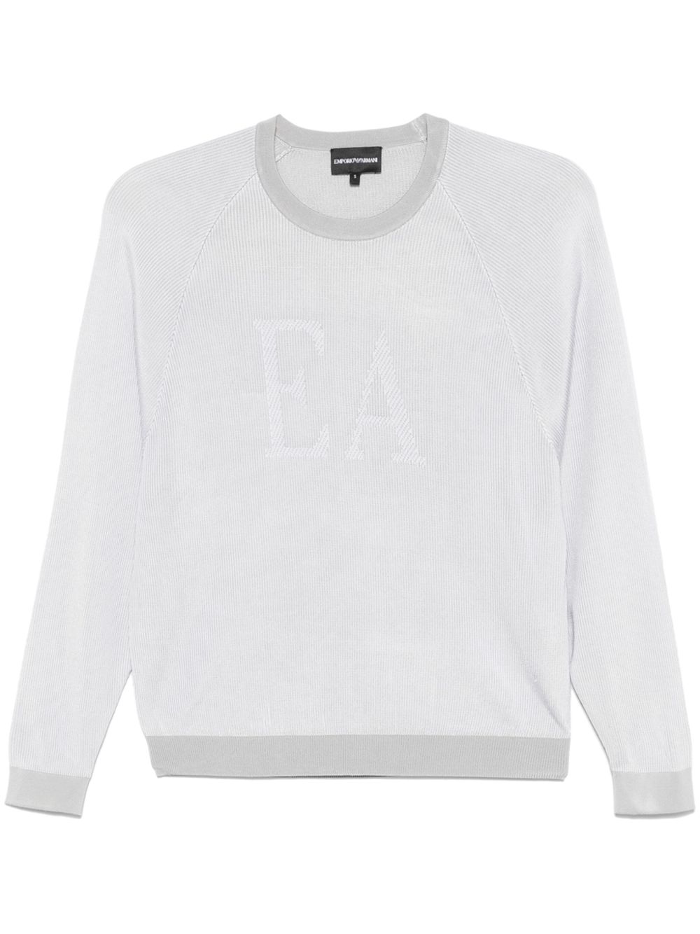 Emporio Armani Jacquard Logo Sweater Emporio Armani