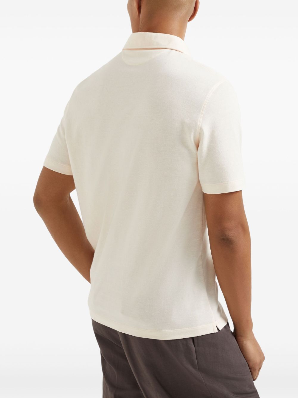Brunello Cucinelli T-shirts and Polos Orange Brunello Cucinelli