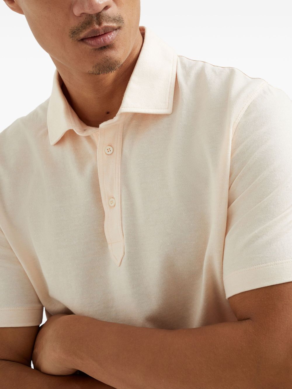 Brunello Cucinelli T-shirts and Polos Orange Brunello Cucinelli