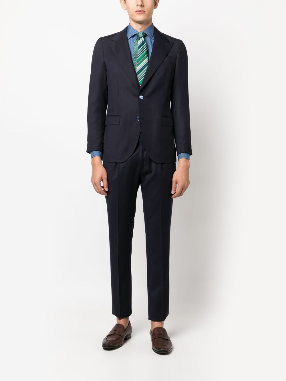 FINAMORE 1925 NAPOLI Shirts Clear Blue Finamore 1925 Napoli