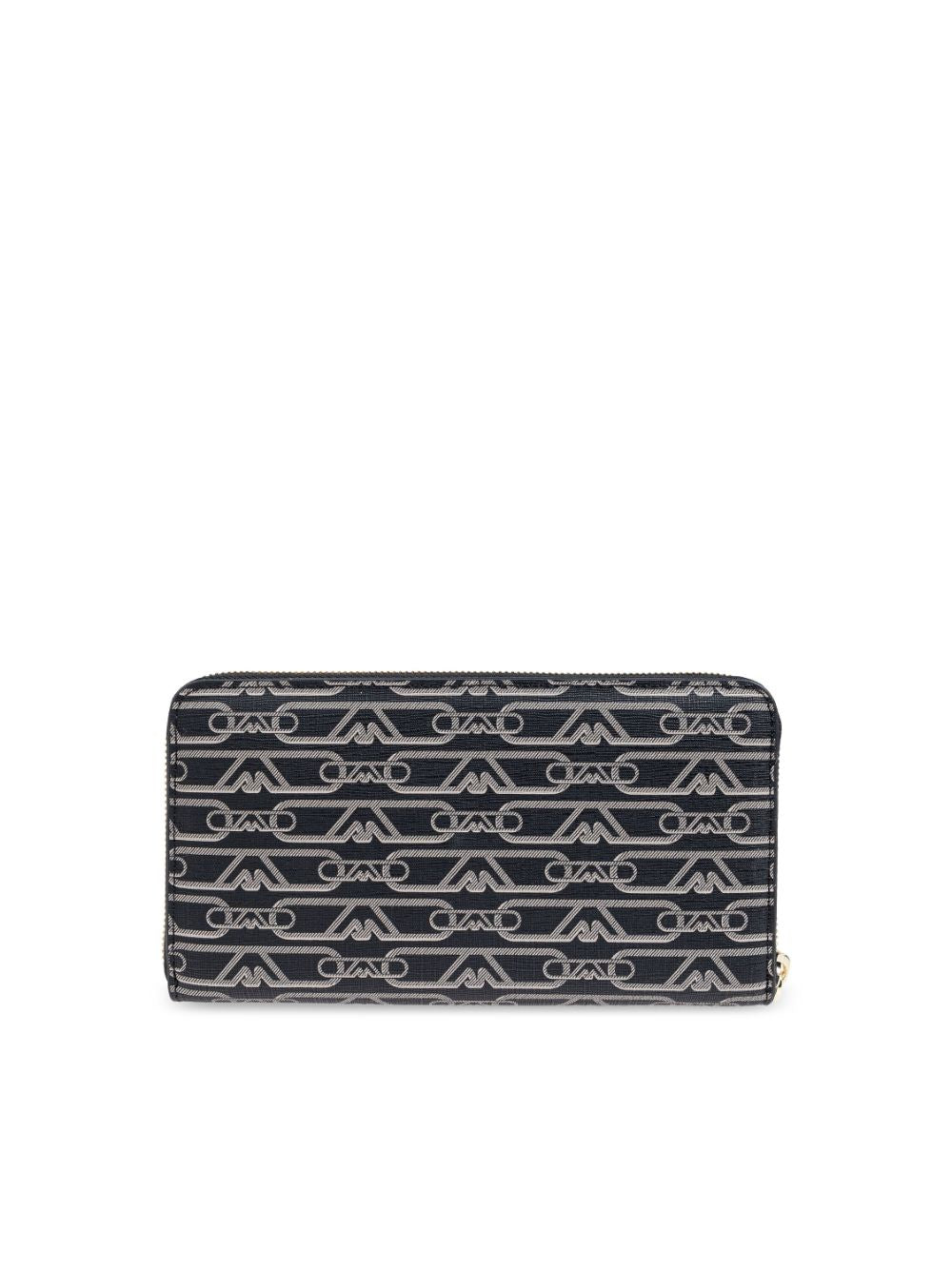 Emporio Armani Allover logo continental wallet Emporio Armani