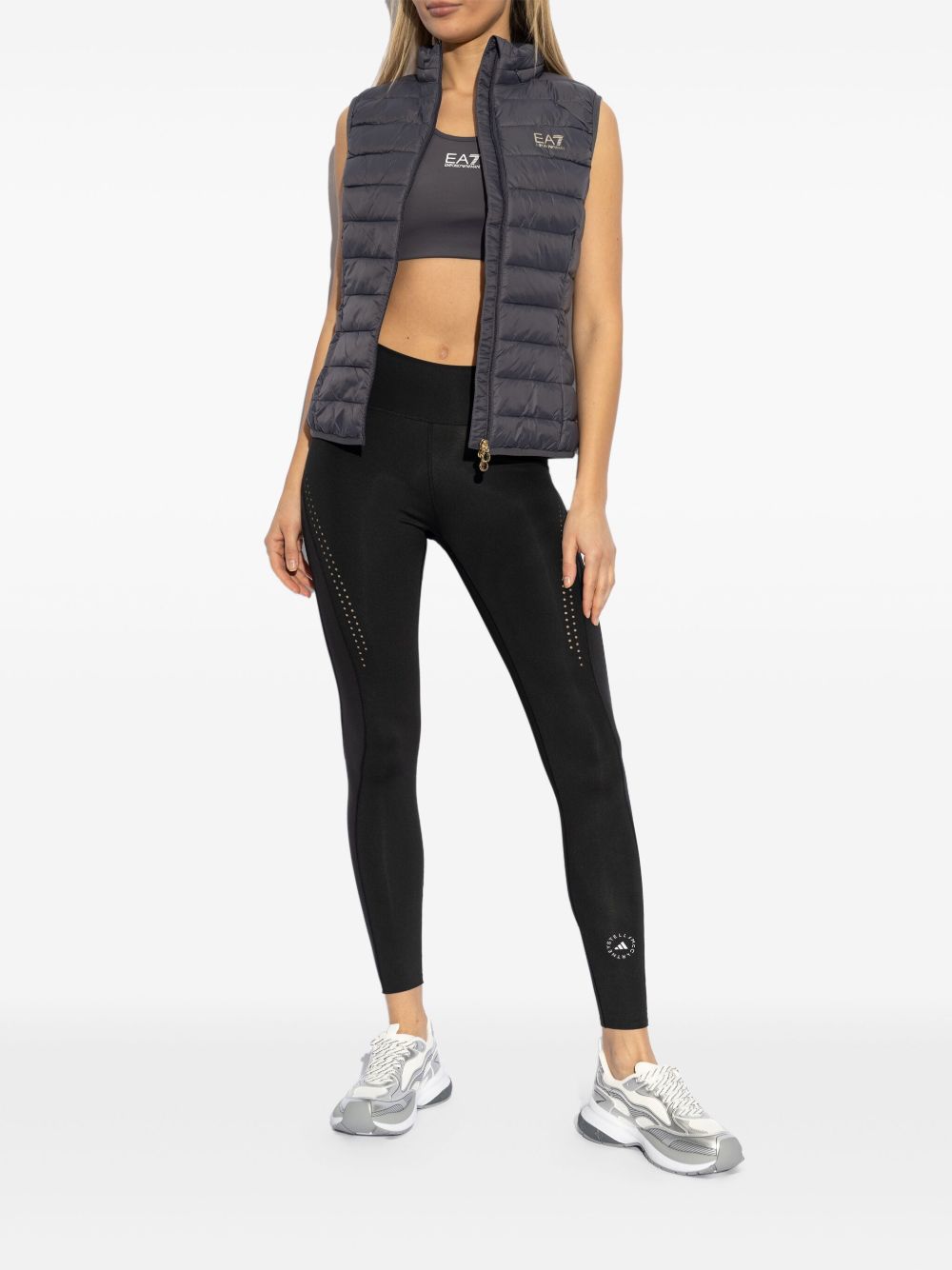 EMPORIO ARMANI EXCLUSIVE Emporio Armani logo-embossed sneakers EMPORIO ARMANI EXCLUSIVE