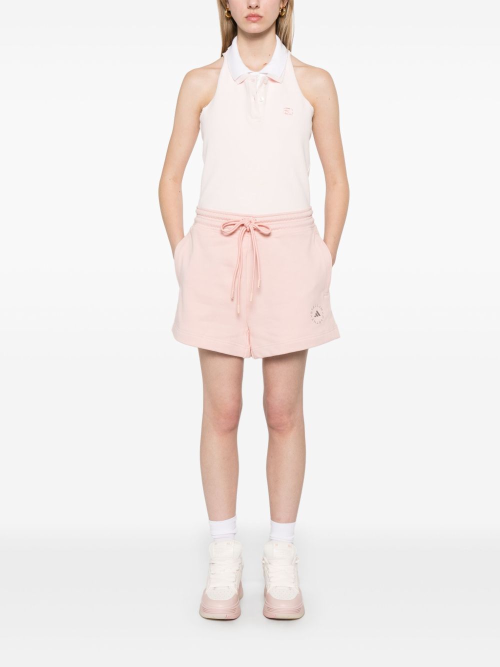 Adidas By Stella McCartney Shorts Pink Adidas By Stella McCartney