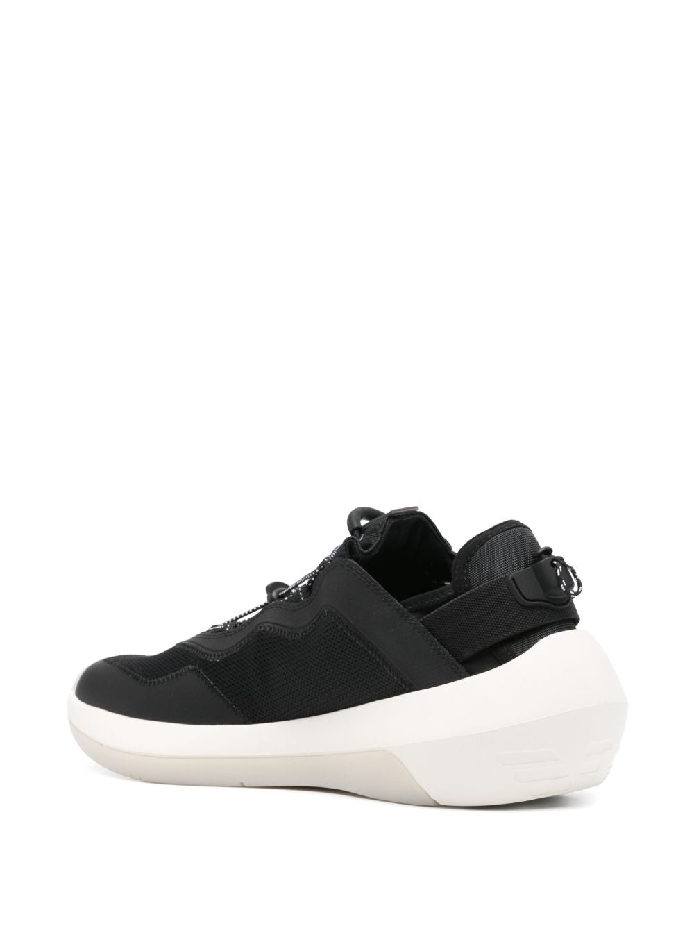 Emporio Armani chunky rubber sole sneakers Emporio Armani