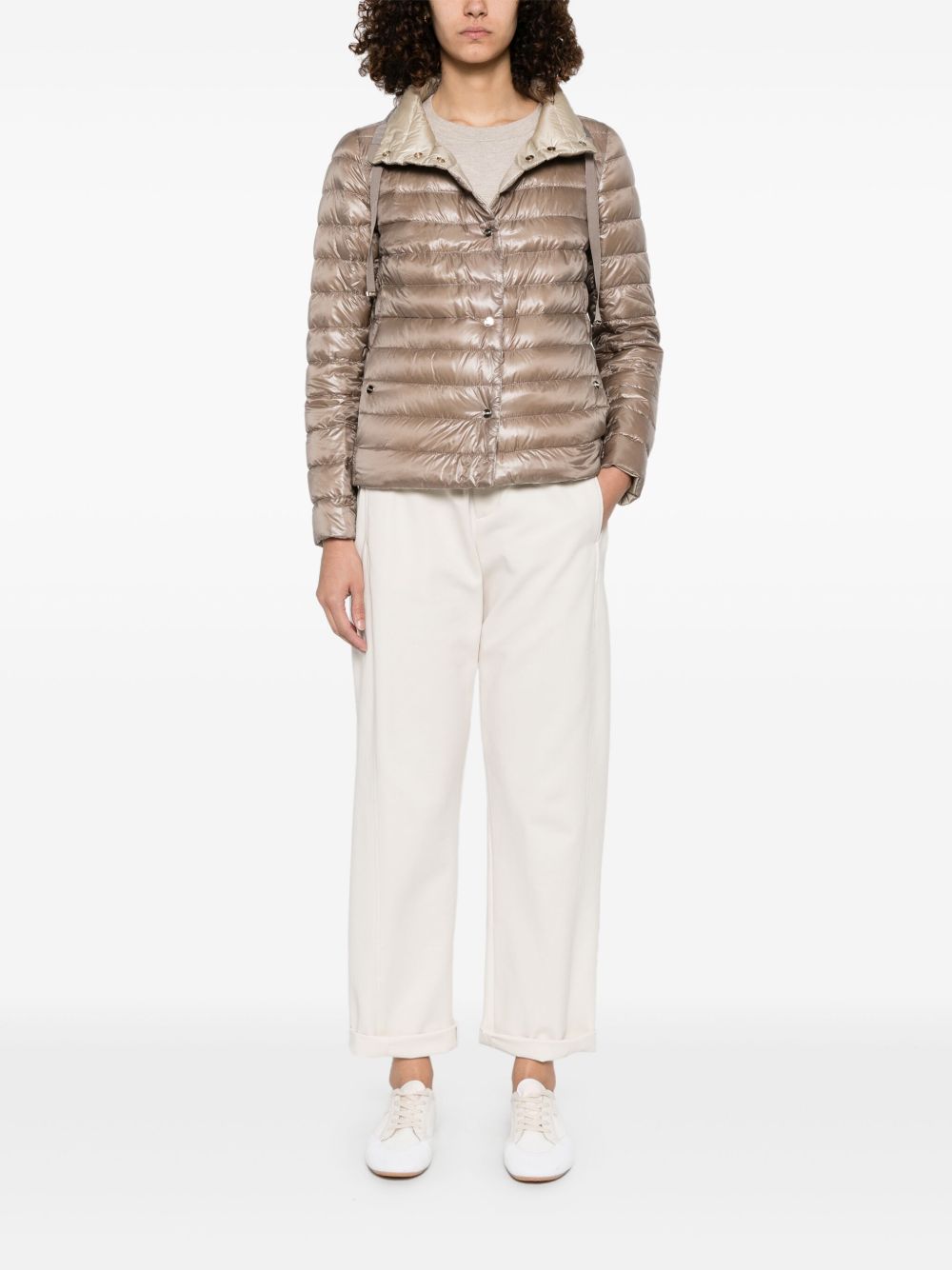 Herno Coats Beige Herno