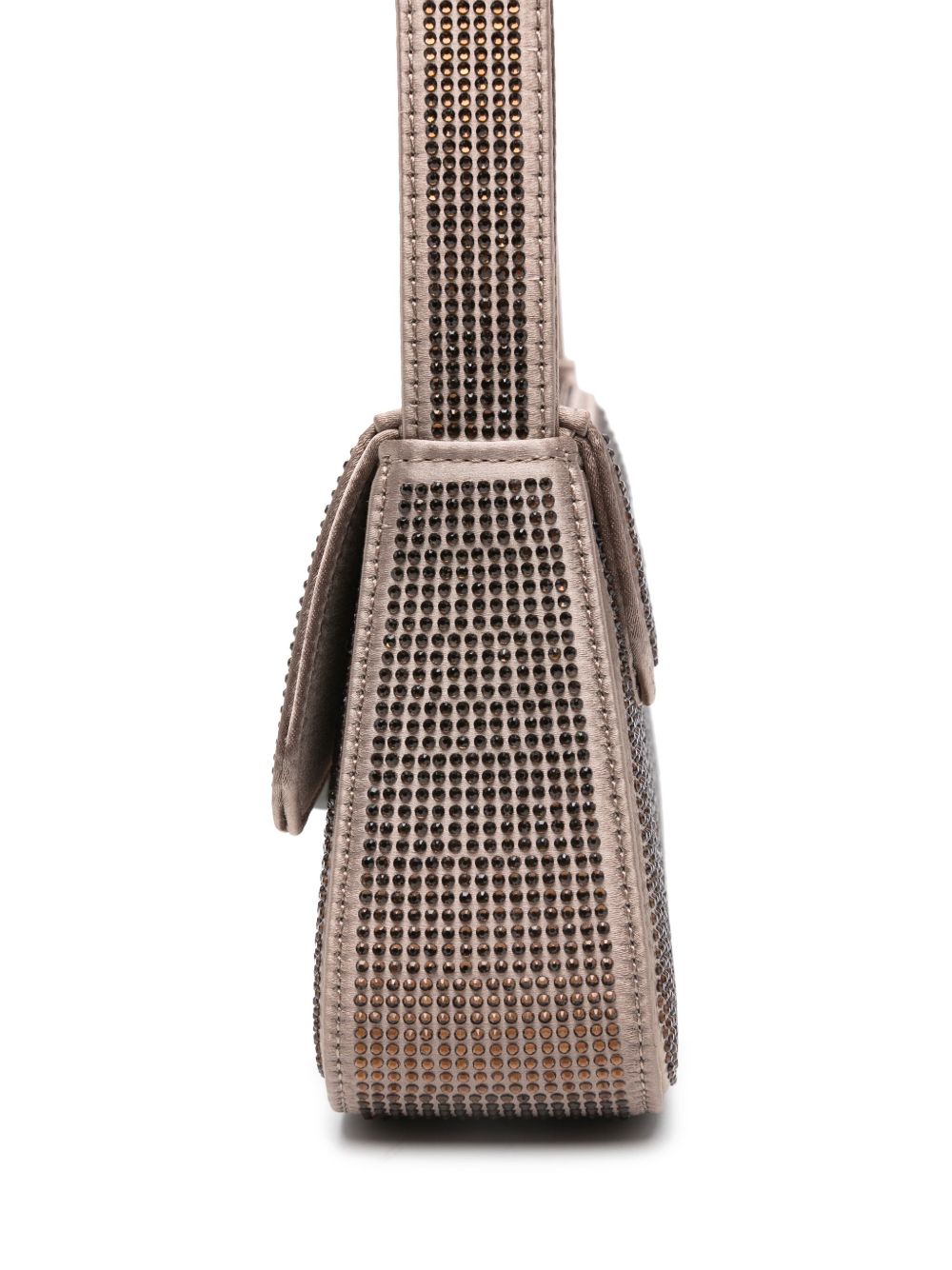 Emporio Armani Satin shoulder bag with rhinestones Emporio Armani