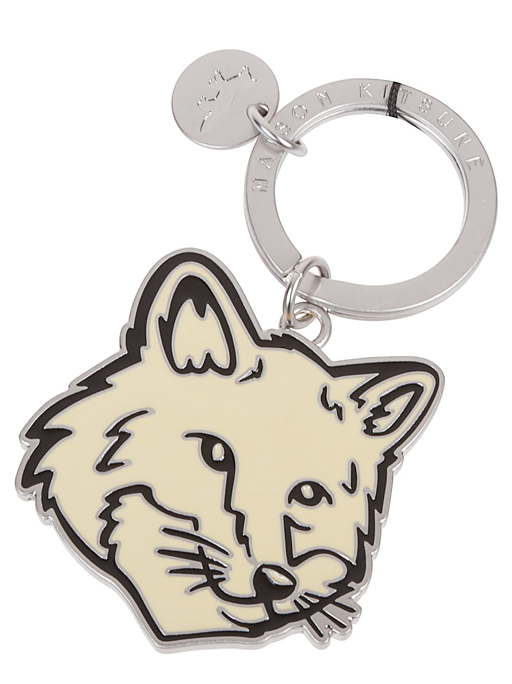 Maison Kitsuné Bold Fox Head keyring Maison Kitsuné