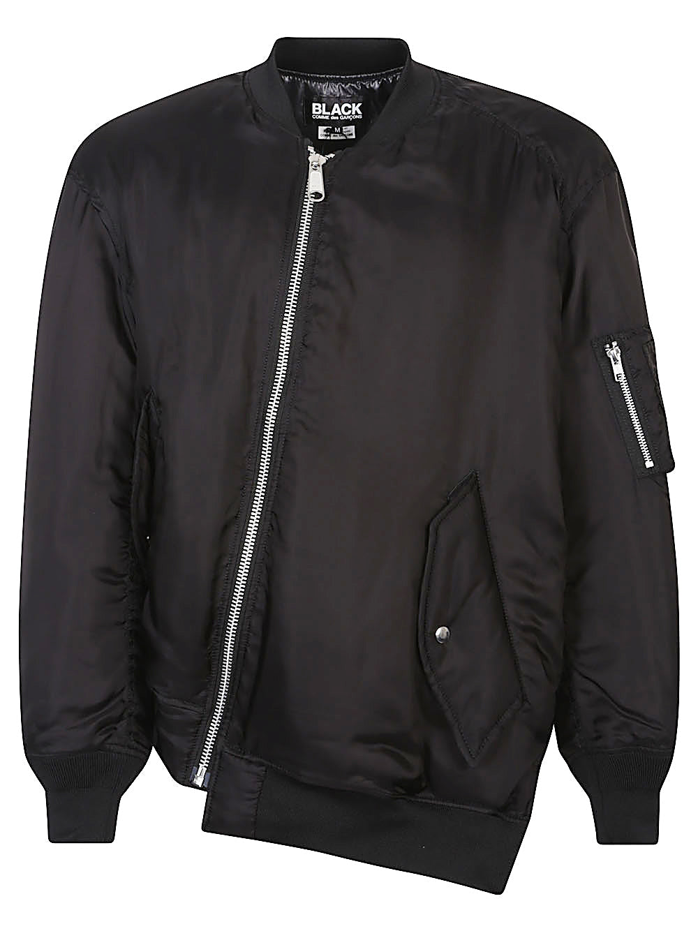Comme Des Garcons Reversible asymmetric bomber jacket. Comme Des Garcons
