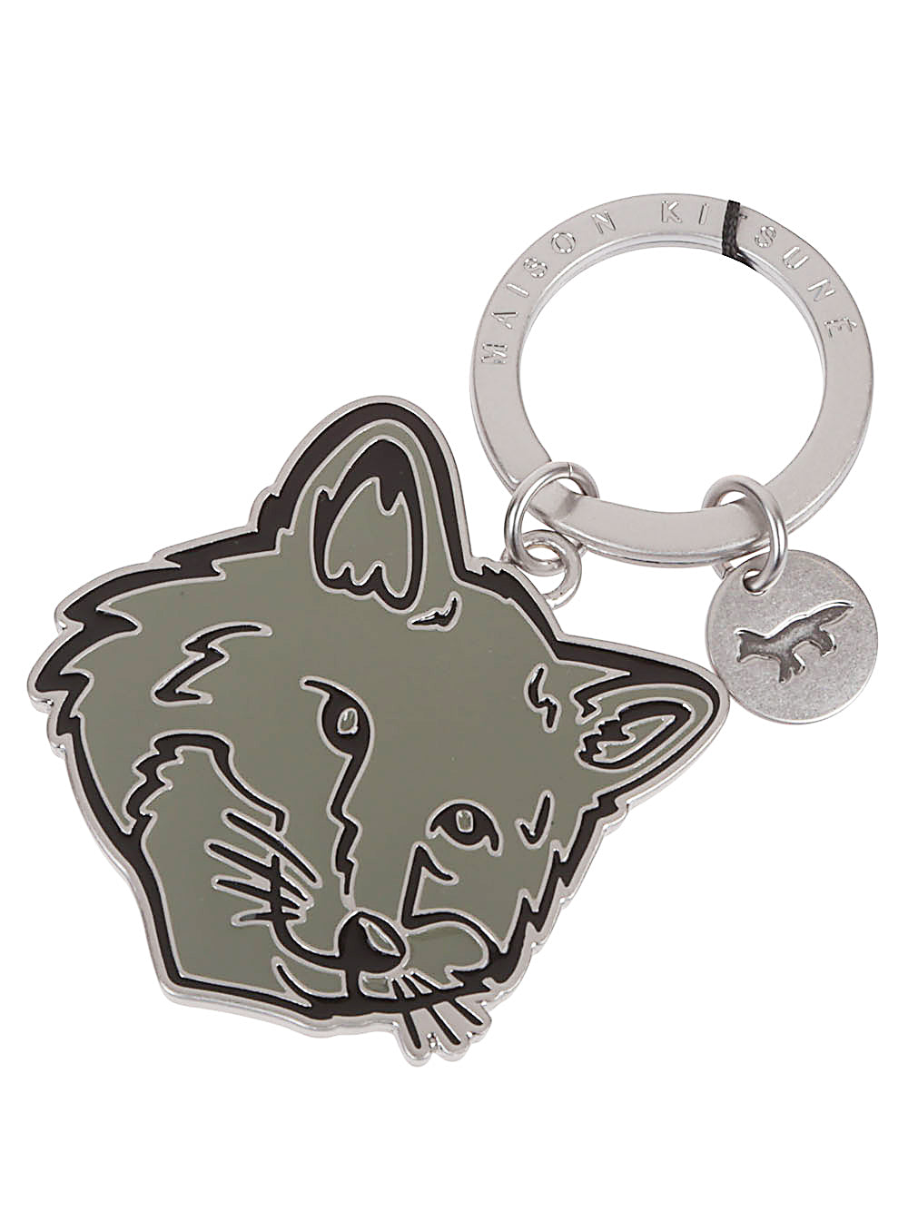 Maison Kitsuné Bold Fox Head keyring Maison Kitsuné
