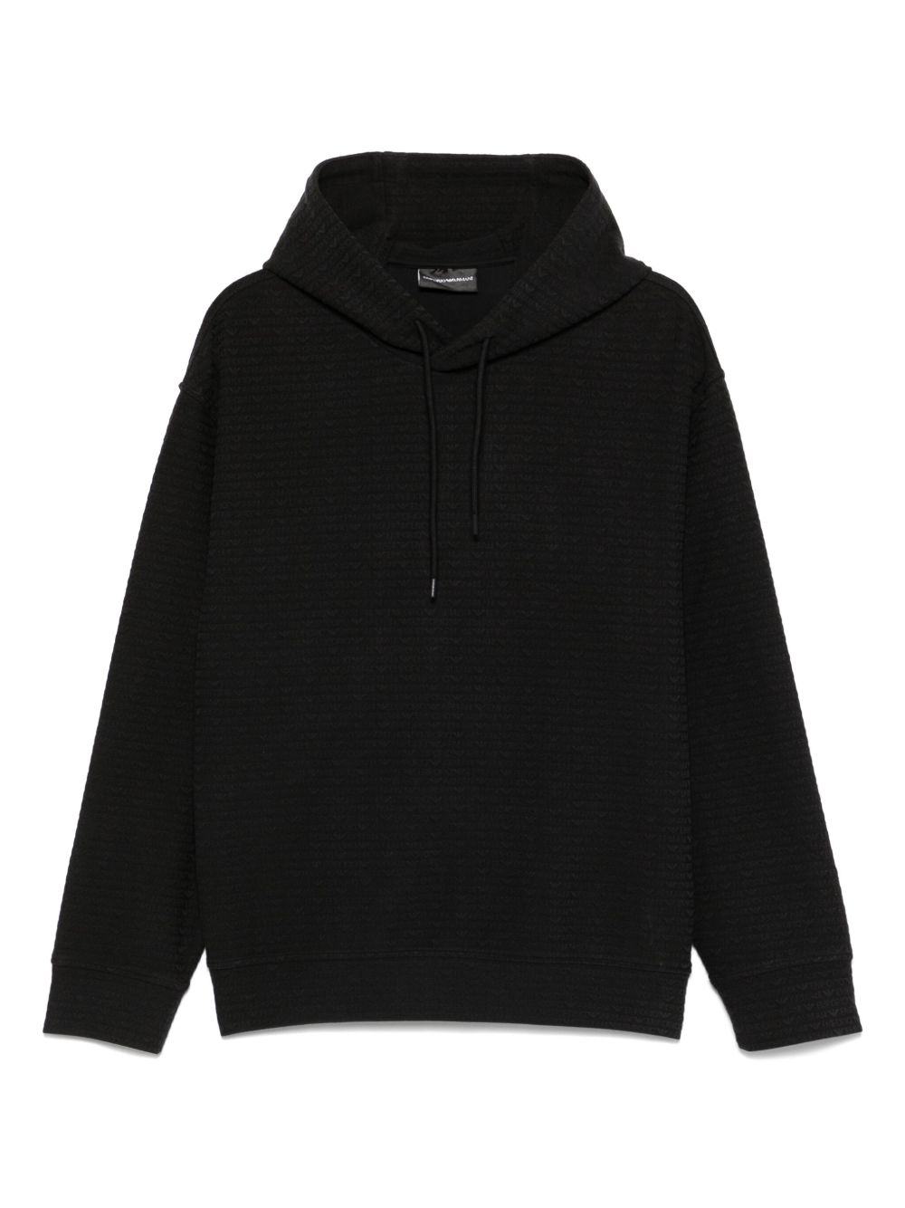 Emporio Armani logo embroidered hoodie Emporio Armani
