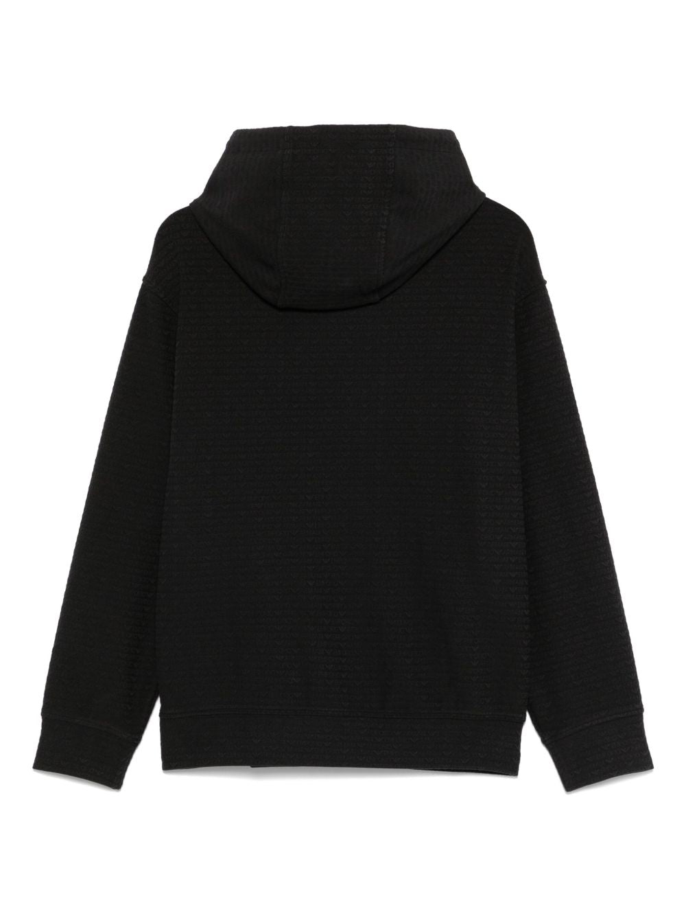 Emporio Armani logo embroidered hoodie Emporio Armani