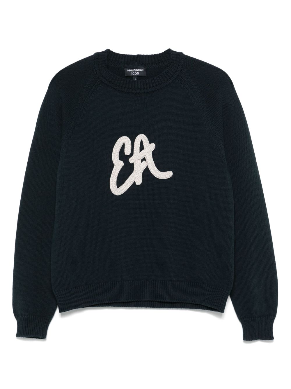 Emporio Armani Sweater with maxi EA Icon logo Emporio Armani