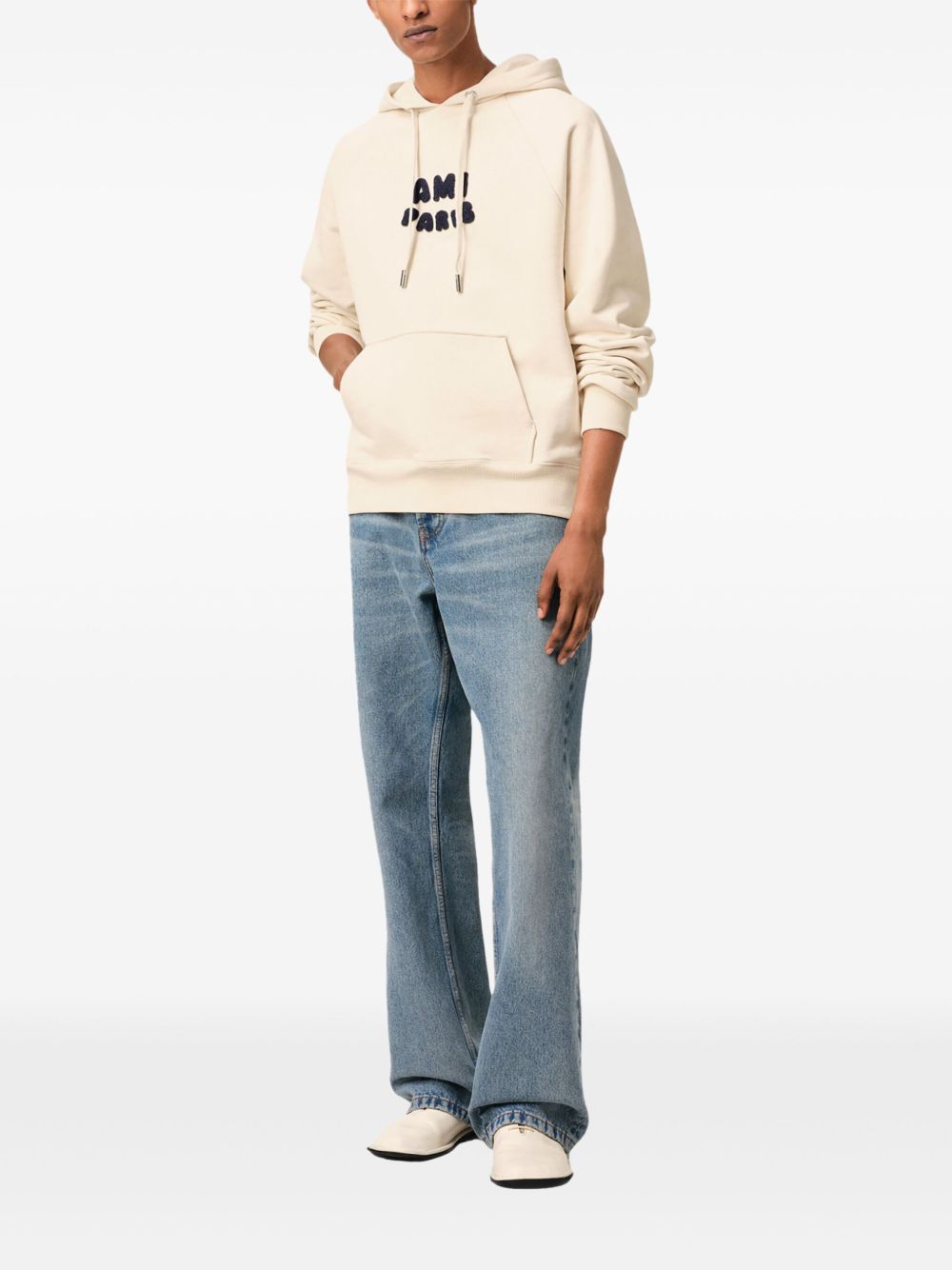 Ami Paris Sweaters Beige Ami Paris