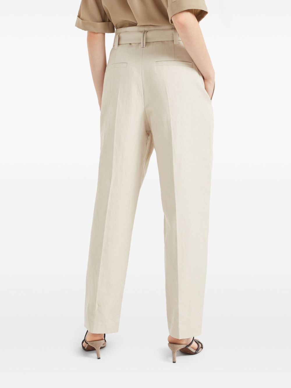 Brunello Cucinelli Trousers Beige Brunello Cucinelli