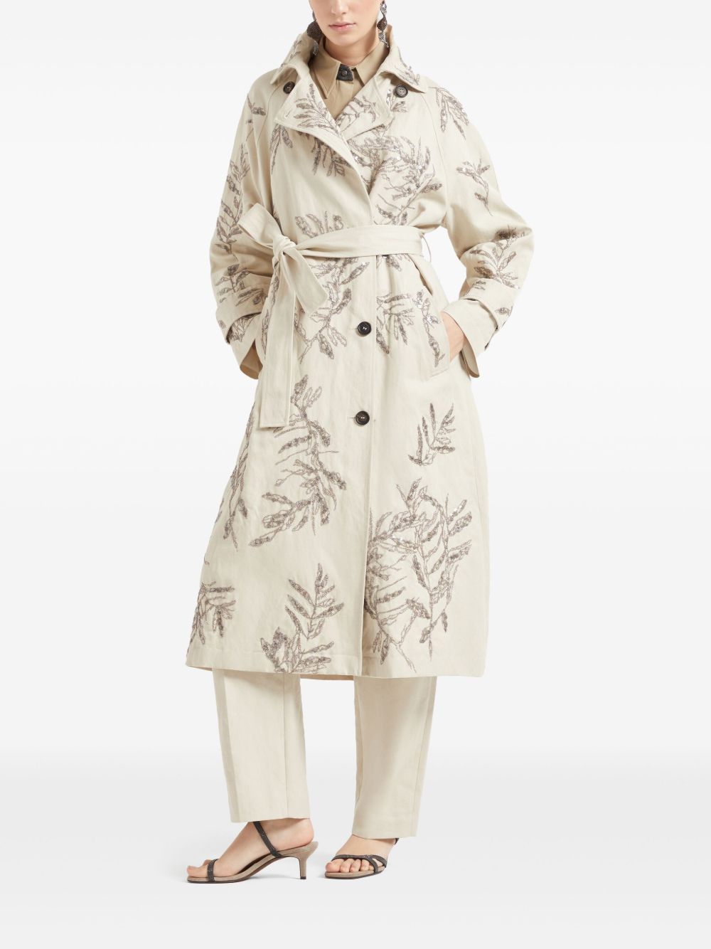 Brunello Cucinelli Trousers Beige Brunello Cucinelli
