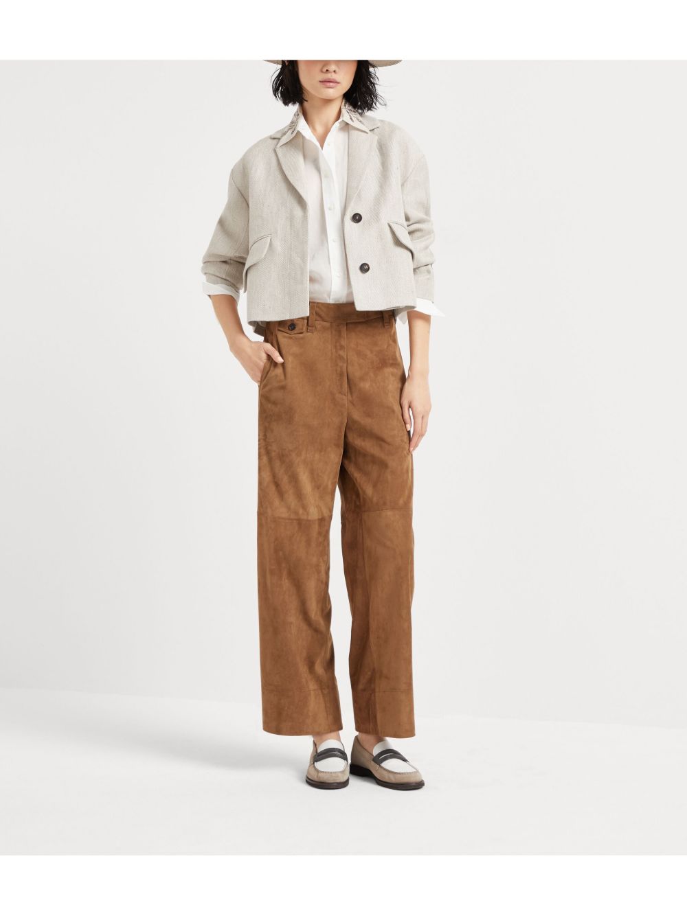 Brunello Cucinelli Shirts White Brunello Cucinelli