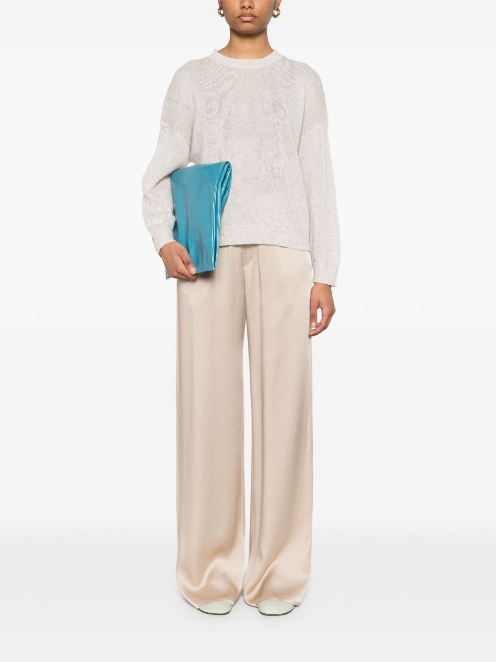 Brunello Cucinelli Sweaters Light Grey Brunello Cucinelli