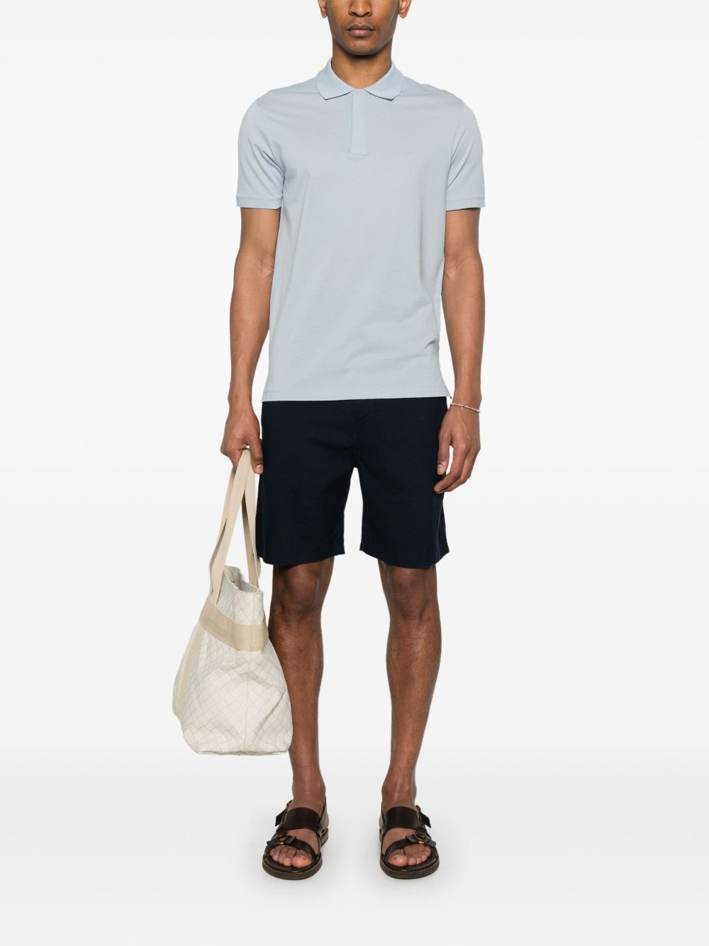 EMPORIO ARMANI CAPSULE T-shirts and Polos Clear Blue Emporio Armani
