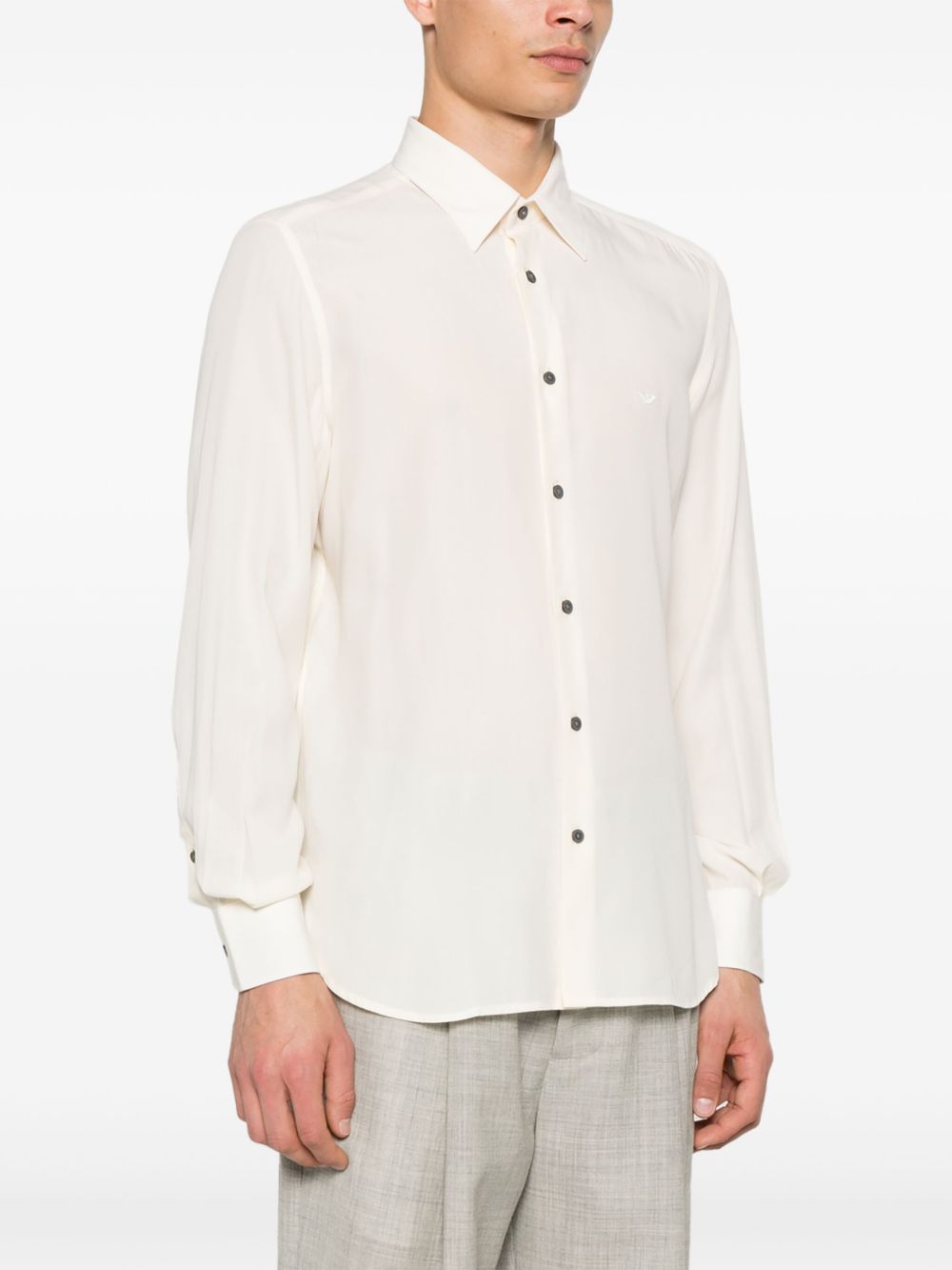 Emporio Armani Shirts Cream Emporio Armani