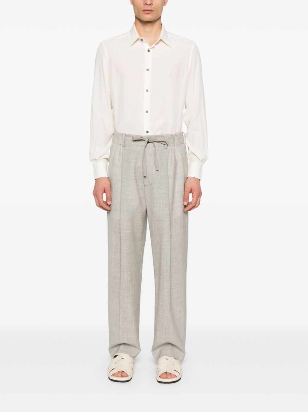 Emporio Armani Shirts Cream Emporio Armani