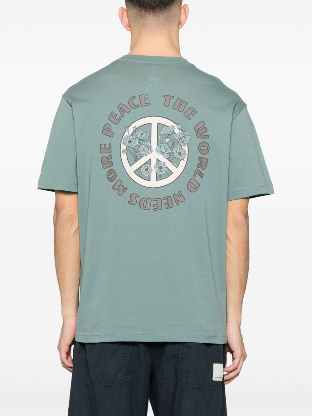 Emporio Armani T-shirts and Polos Green Emporio Armani