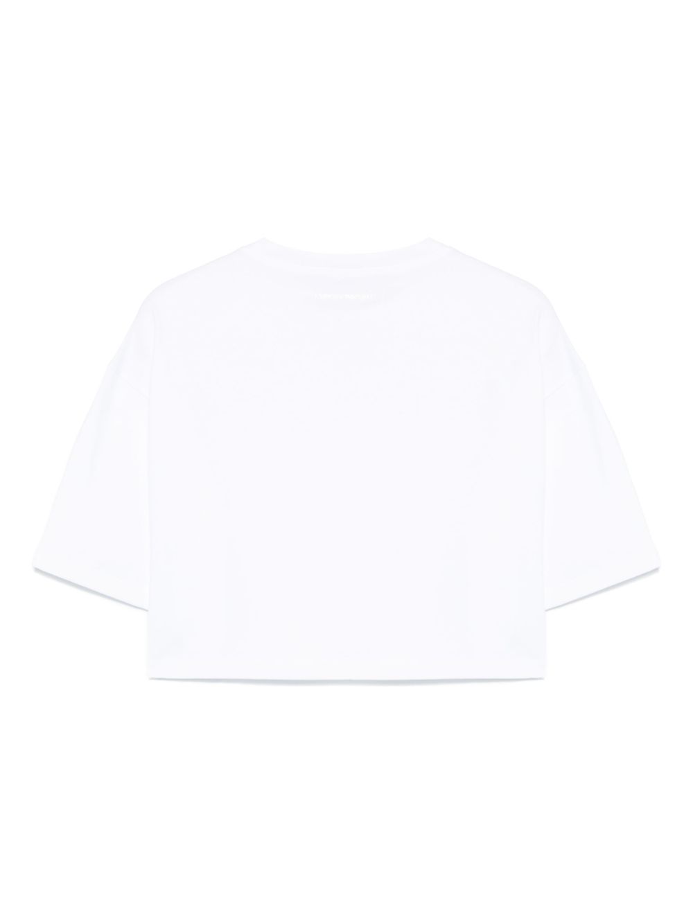 Emporio Armani crewneck crop top Emporio Armani