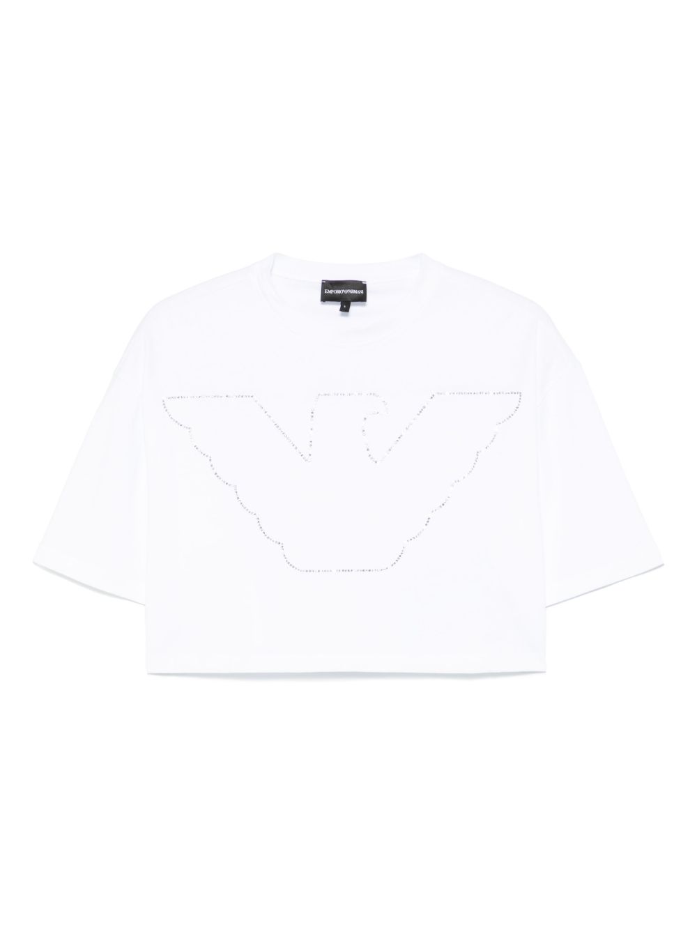 Emporio Armani crewneck crop top Emporio Armani