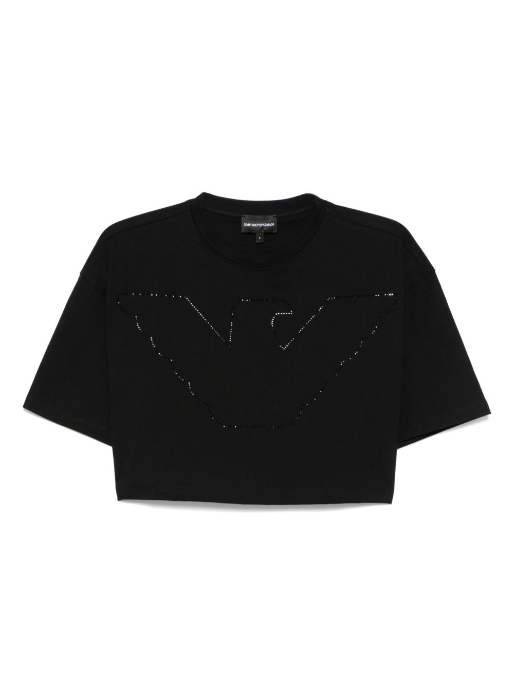 Emporio Armani crewneck crop top Emporio Armani