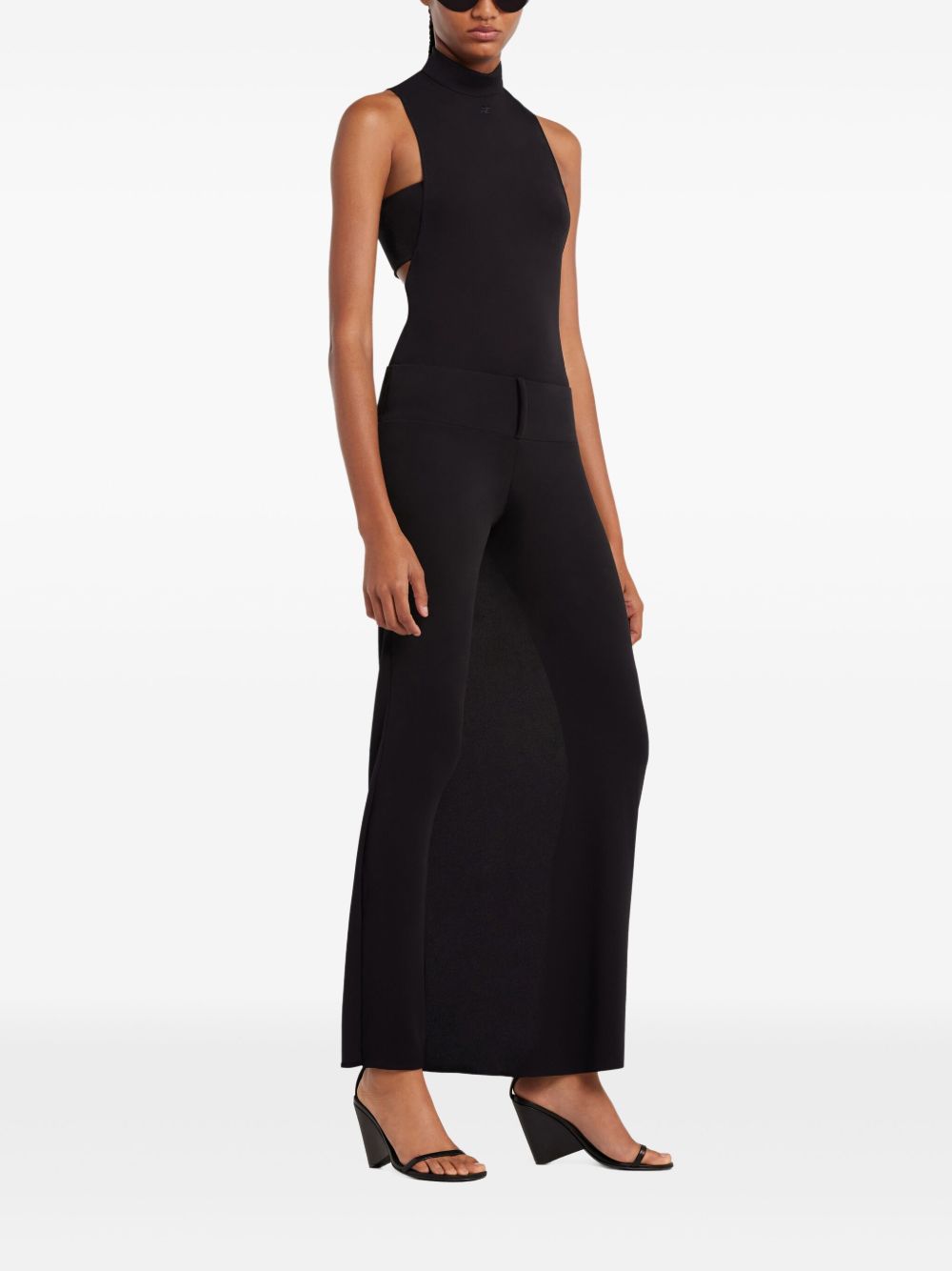 Courreges Trousers Black Courreges