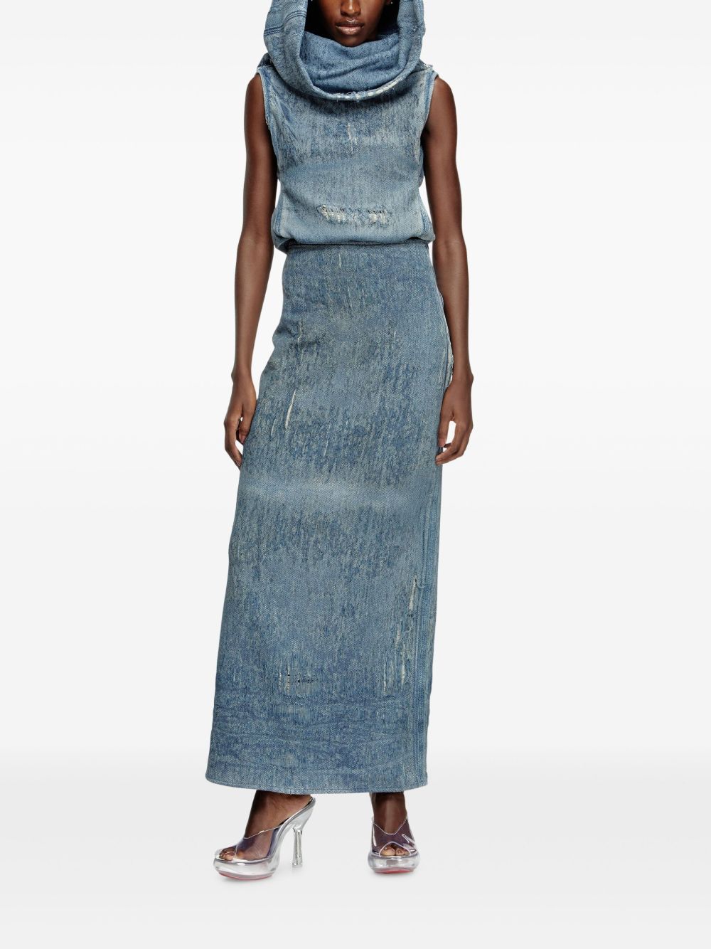 Diesel Skirts Clear Blue Diesel