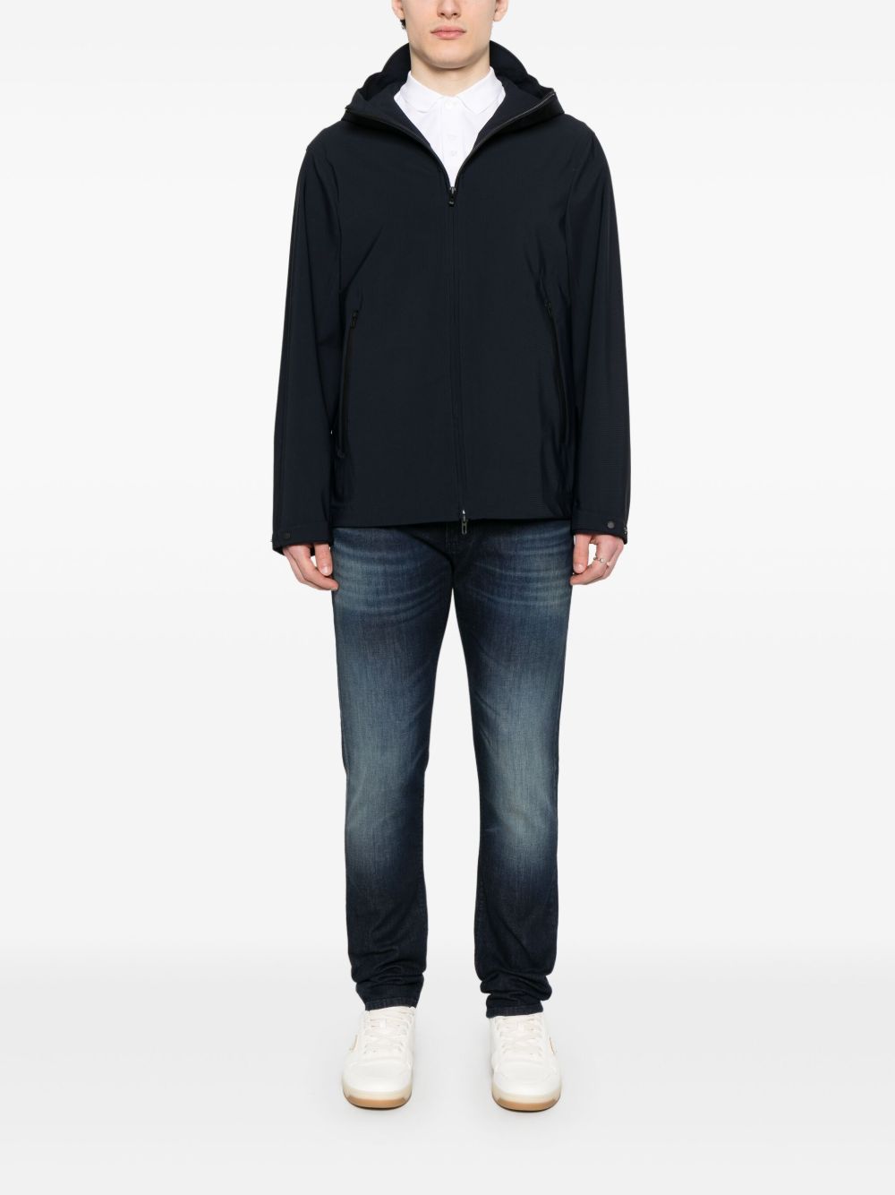 EMPORIO ARMANI CAPSULE Coats Blue Emporio Armani