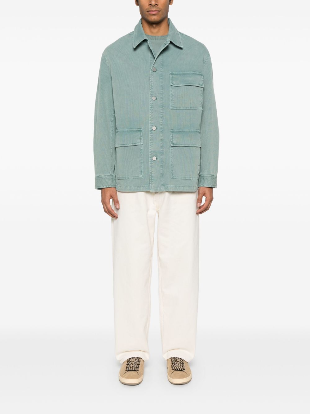 Emporio Armani Jackets Clear Blue Emporio Armani