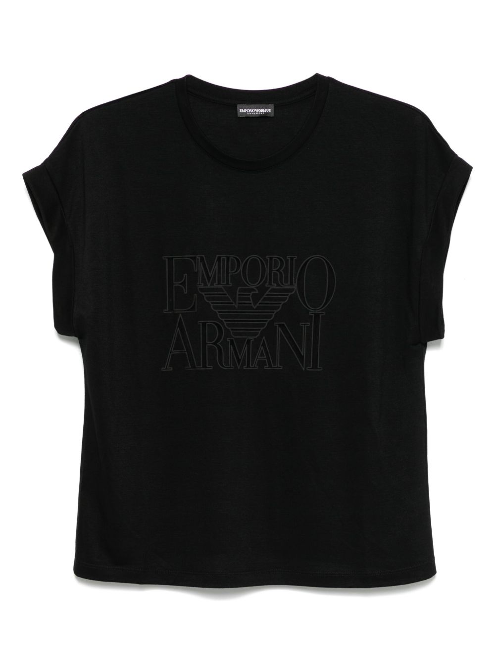 Emporio Armani T-shirts and Polos Black Emporio Armani