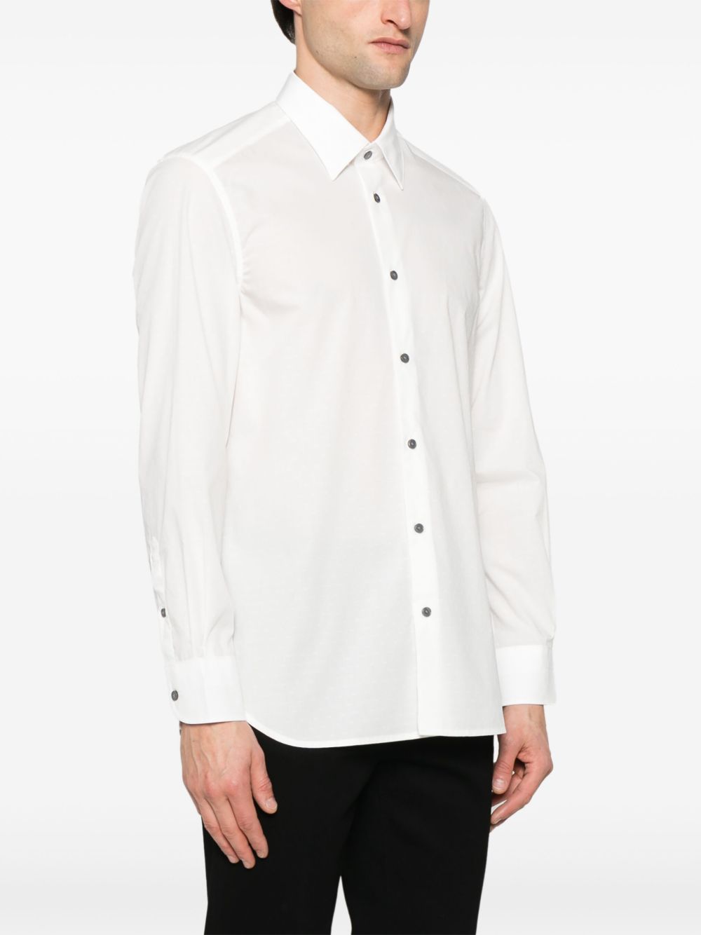 Emporio Armani Shirts White Emporio Armani