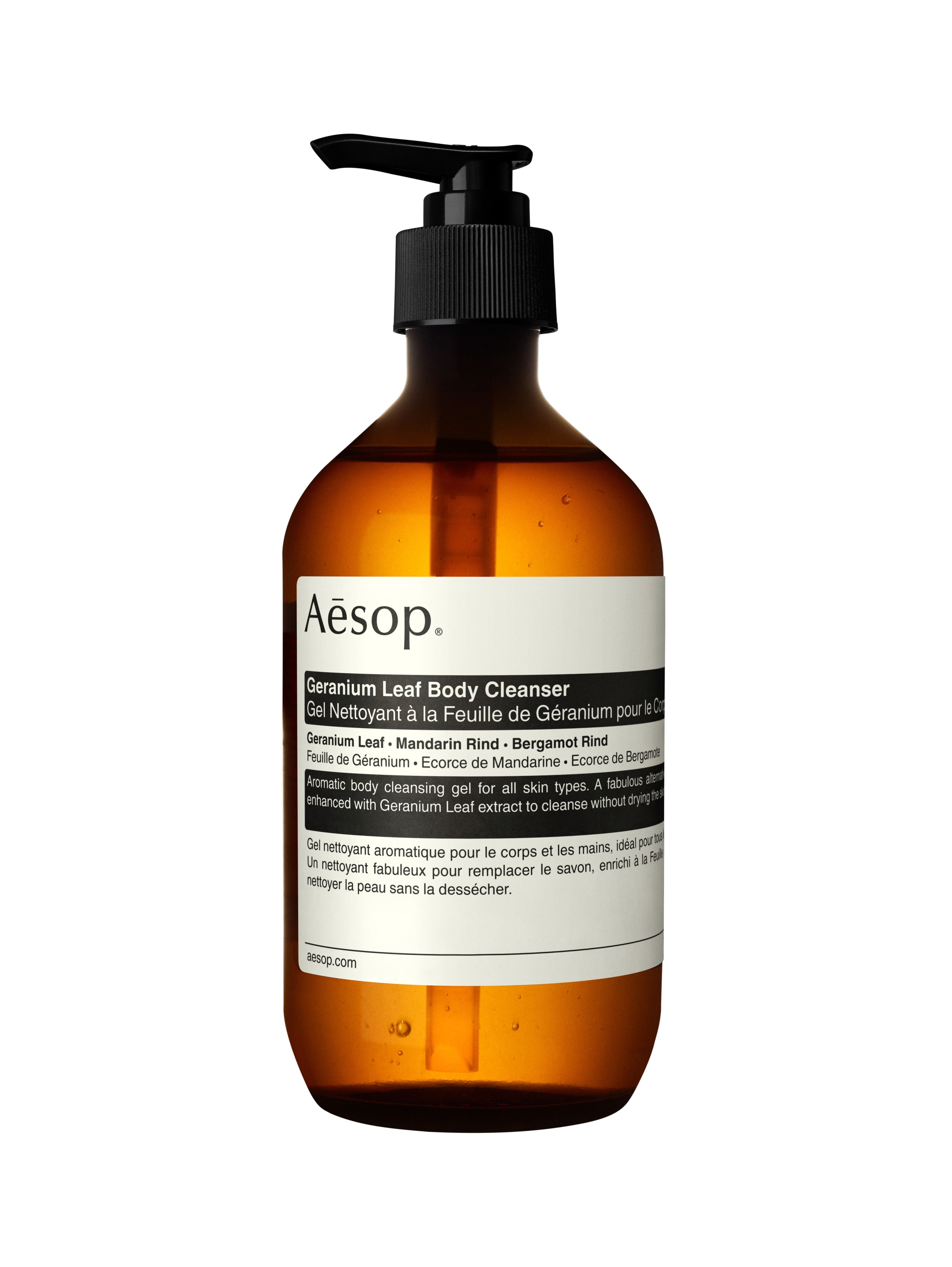 AESOP Geranium Leaf body cleanser AESOP