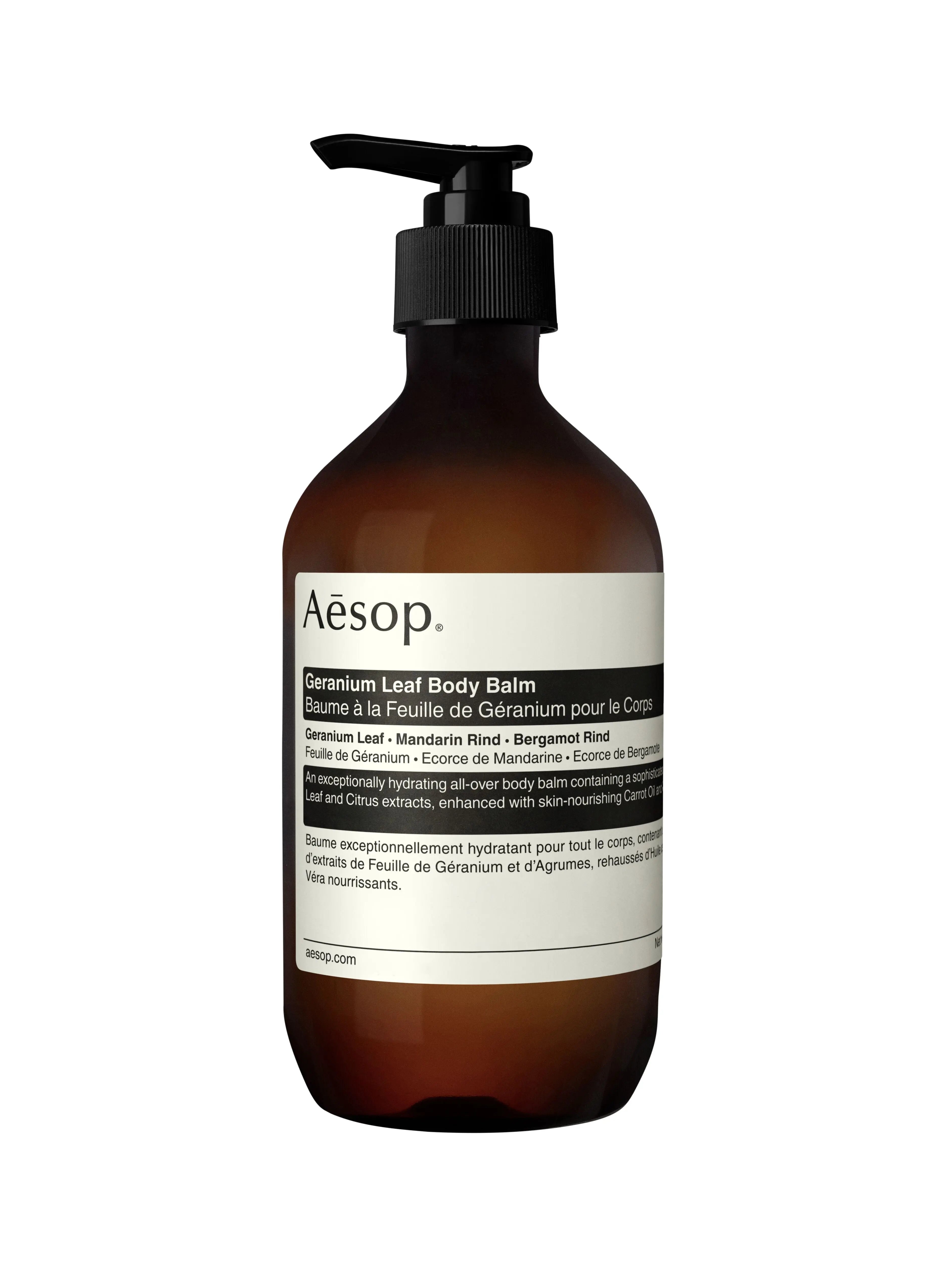 AESOP Geranium Leaf body balm AESOP