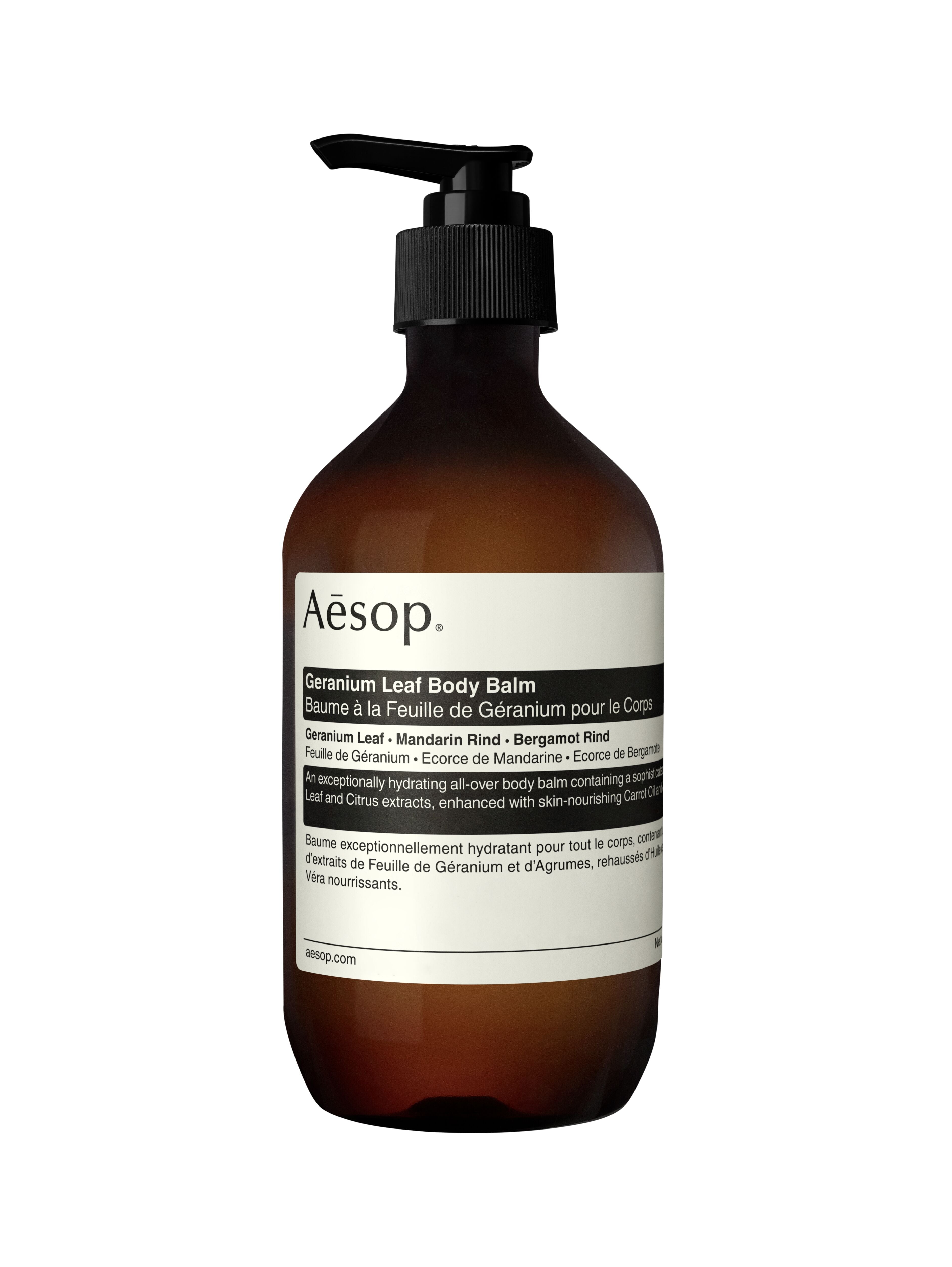 AESOP Geranium Leaf body balm AESOP