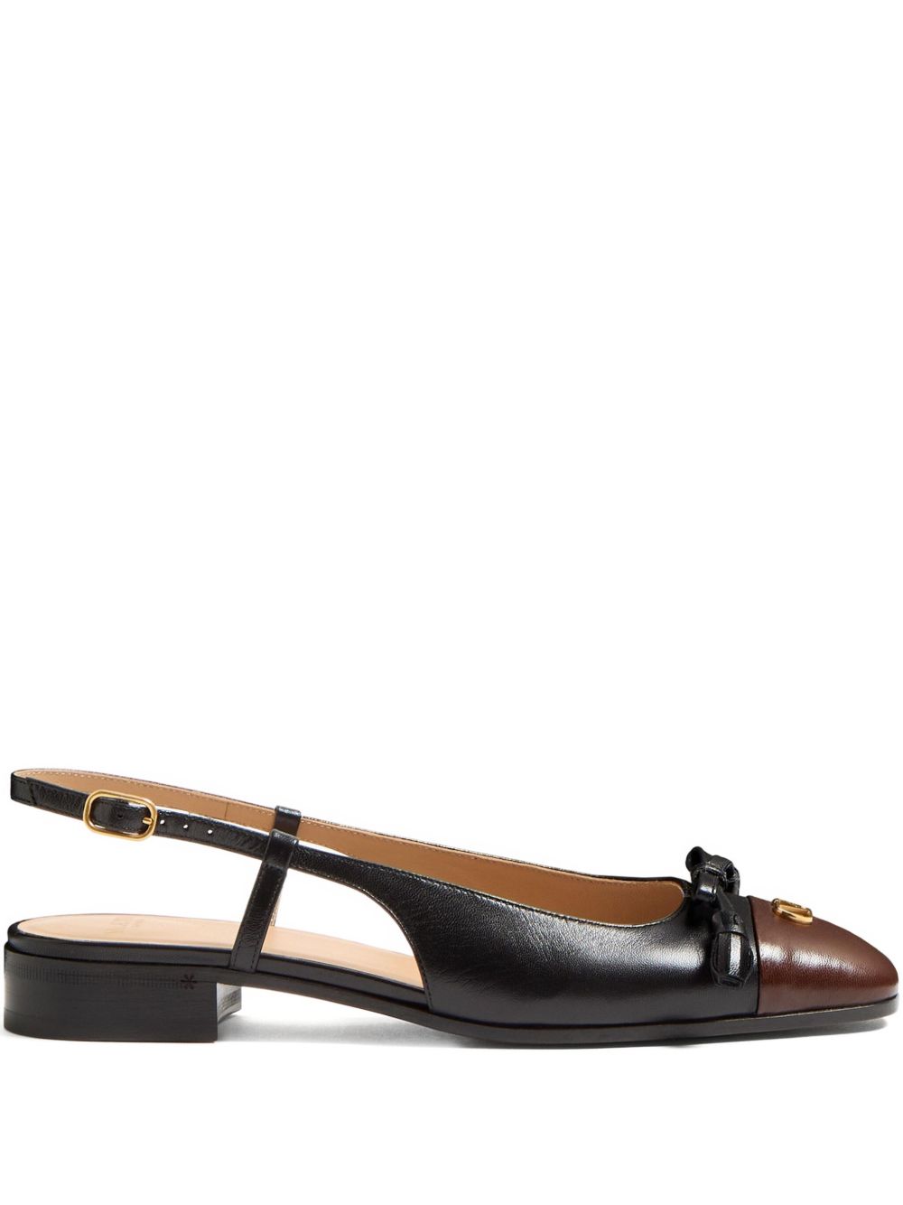 Valentino Garavani 25mm Valet du Roi slingback ballet flats Valentino Garavani