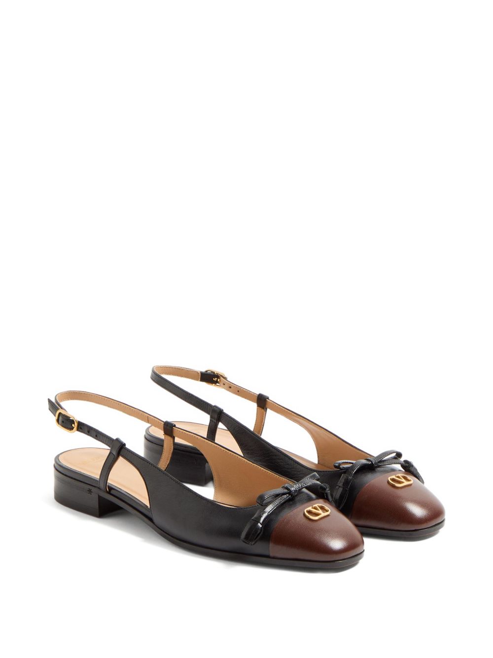 Valentino Garavani 25mm Valet du Roi slingback ballet flats Valentino Garavani