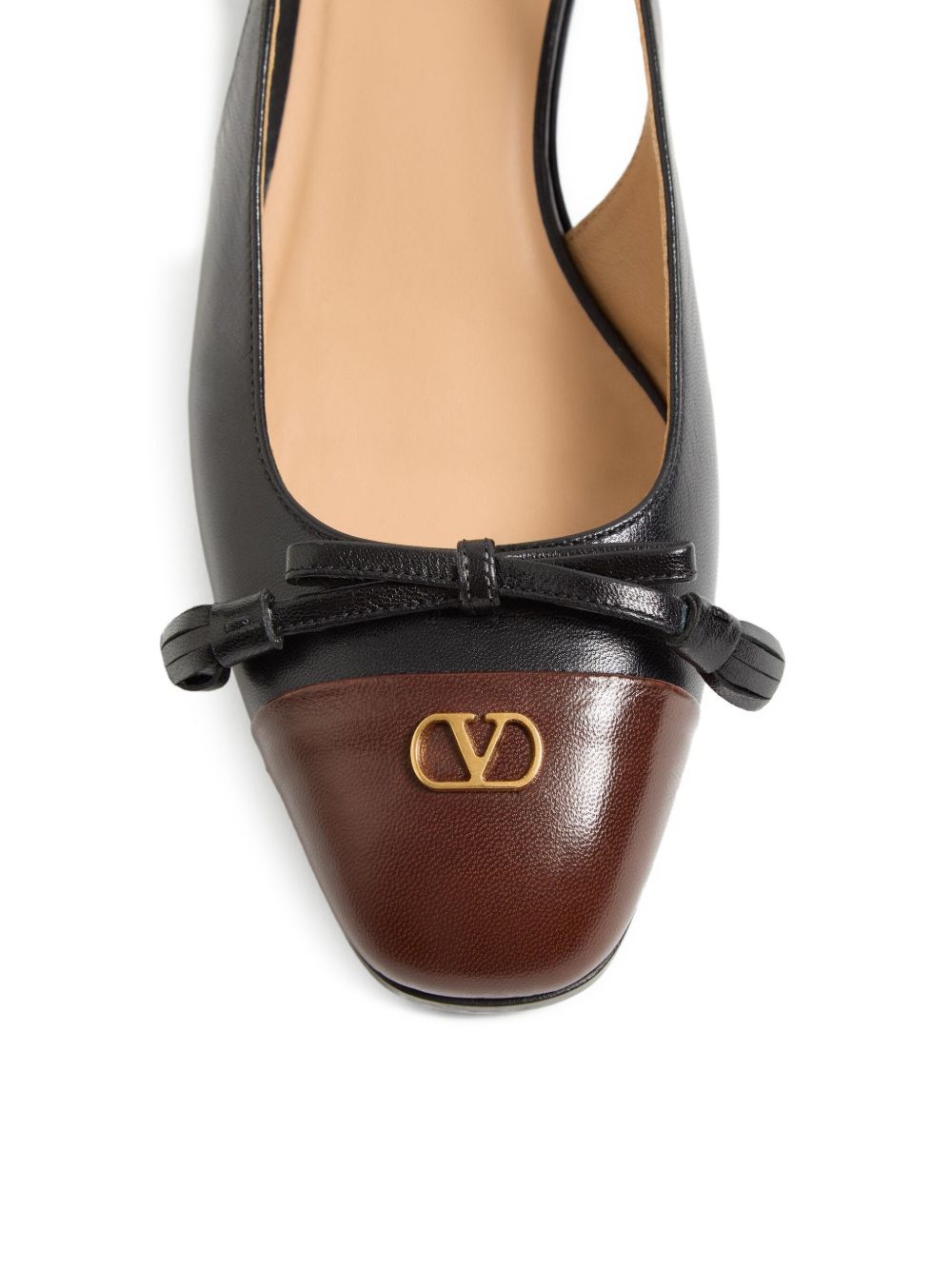 Valentino Garavani 25mm Valet du Roi slingback ballet flats Valentino Garavani
