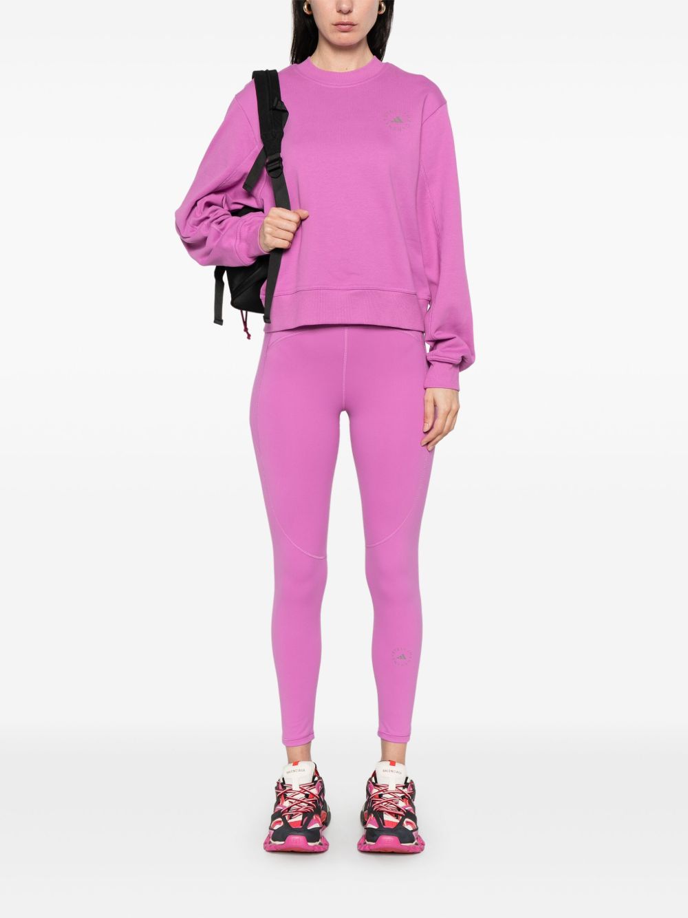 Adidas By Stella McCartney Trousers Purple Adidas By Stella McCartney