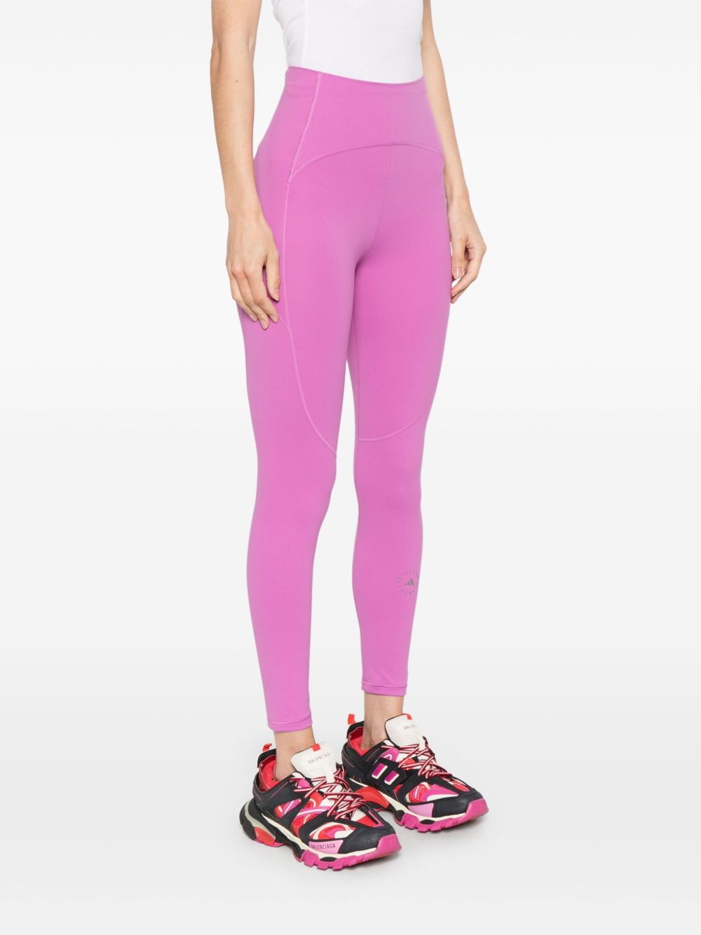 Adidas By Stella McCartney Trousers Purple Adidas By Stella McCartney