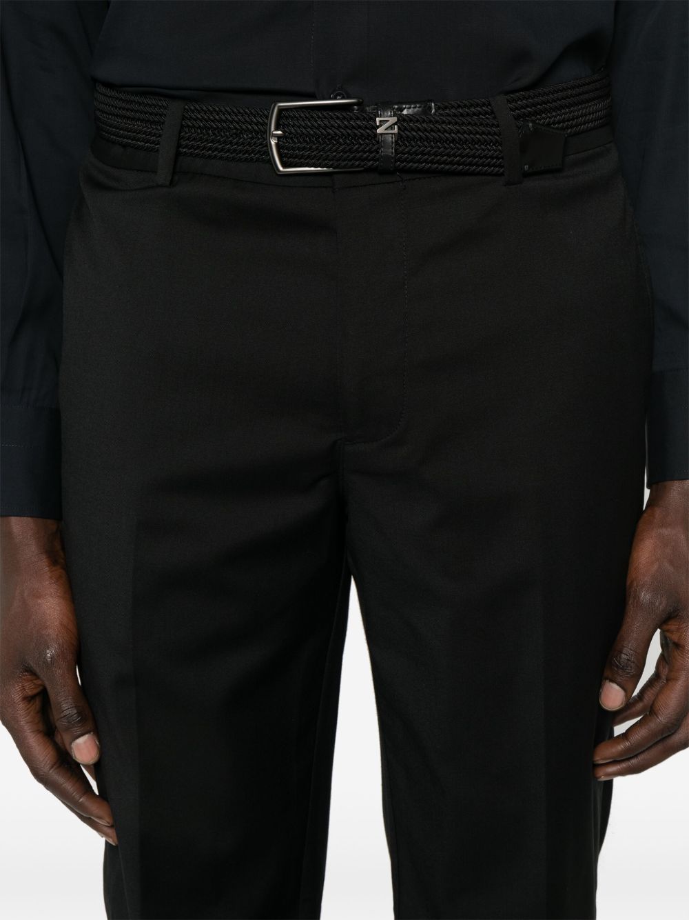 Emporio Armani Trousers Black Emporio Armani