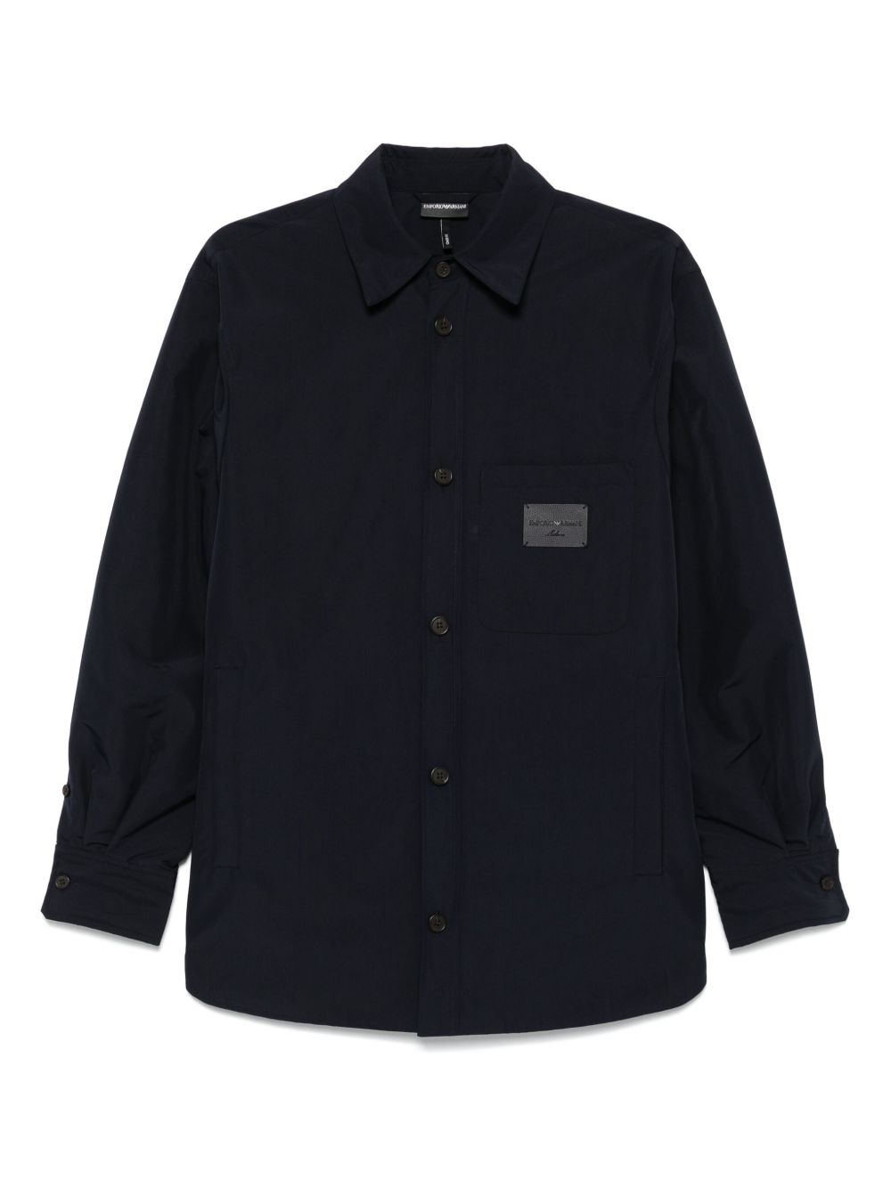 Emporio Armani Shirts Blue Emporio Armani