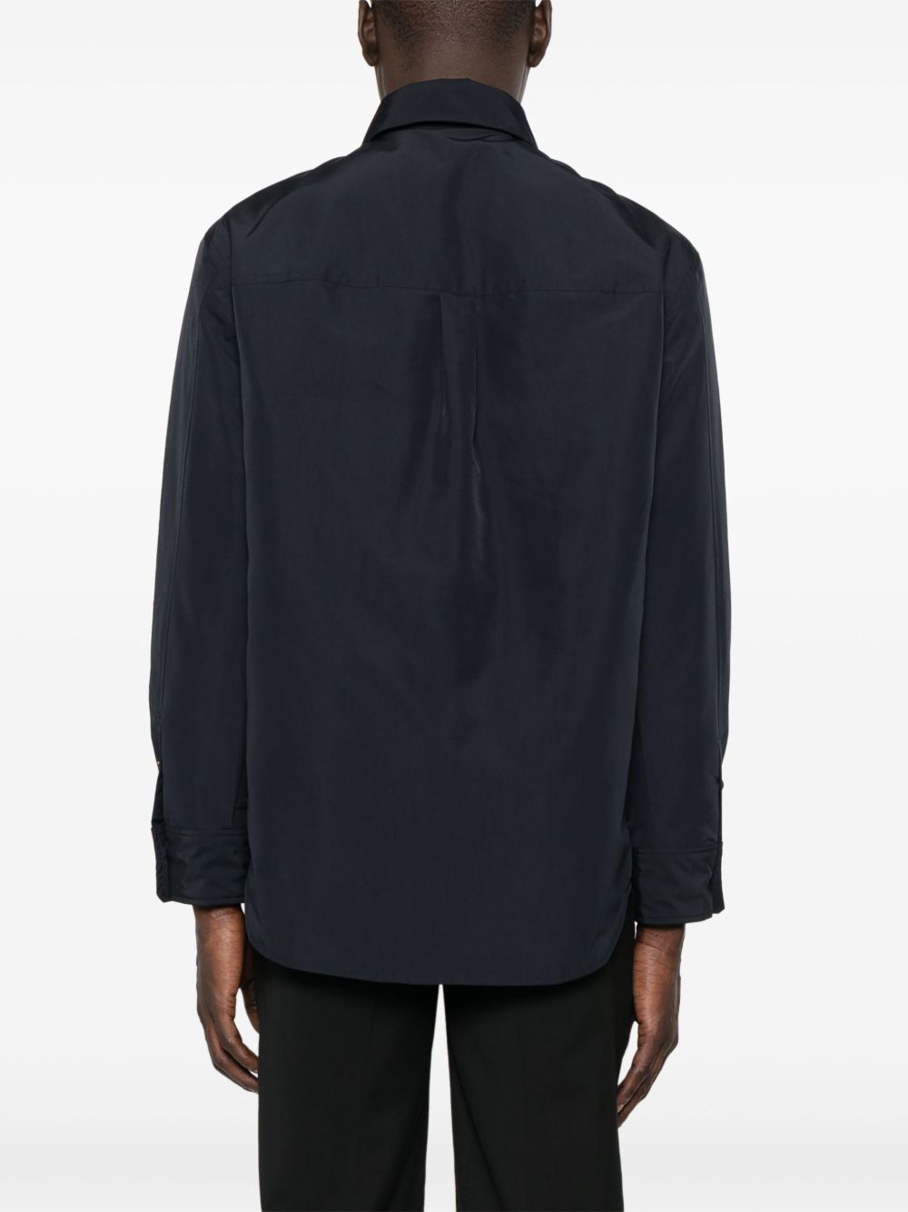 Emporio Armani Shirts Blue Emporio Armani