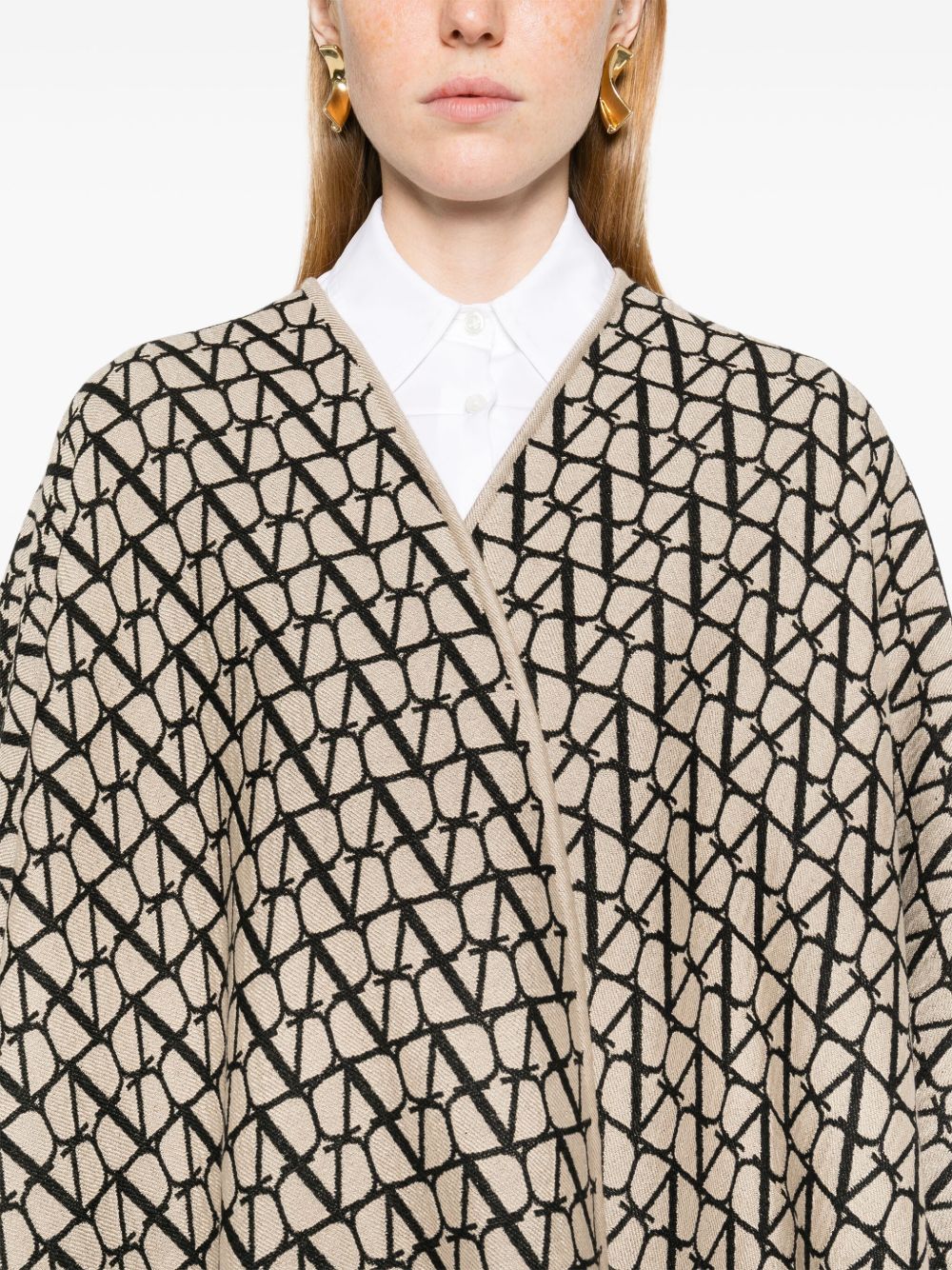 Valentino Toile Iconographe cape - Gallerias