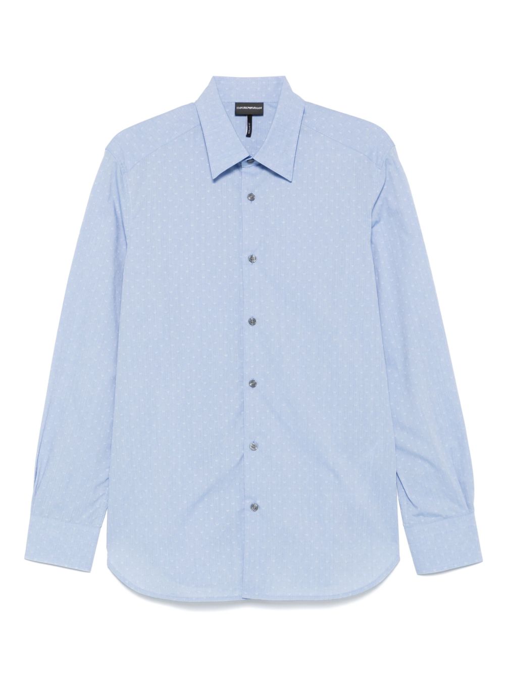 Emporio Armani Shirts Clear Blue Emporio Armani