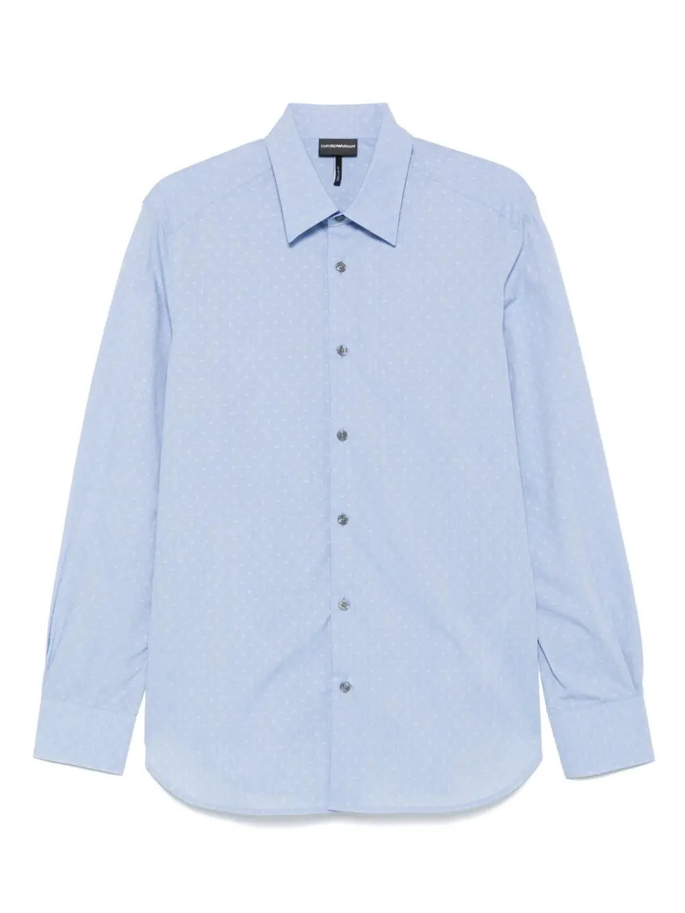 Emporio Armani Shirts Clear Blue Emporio Armani